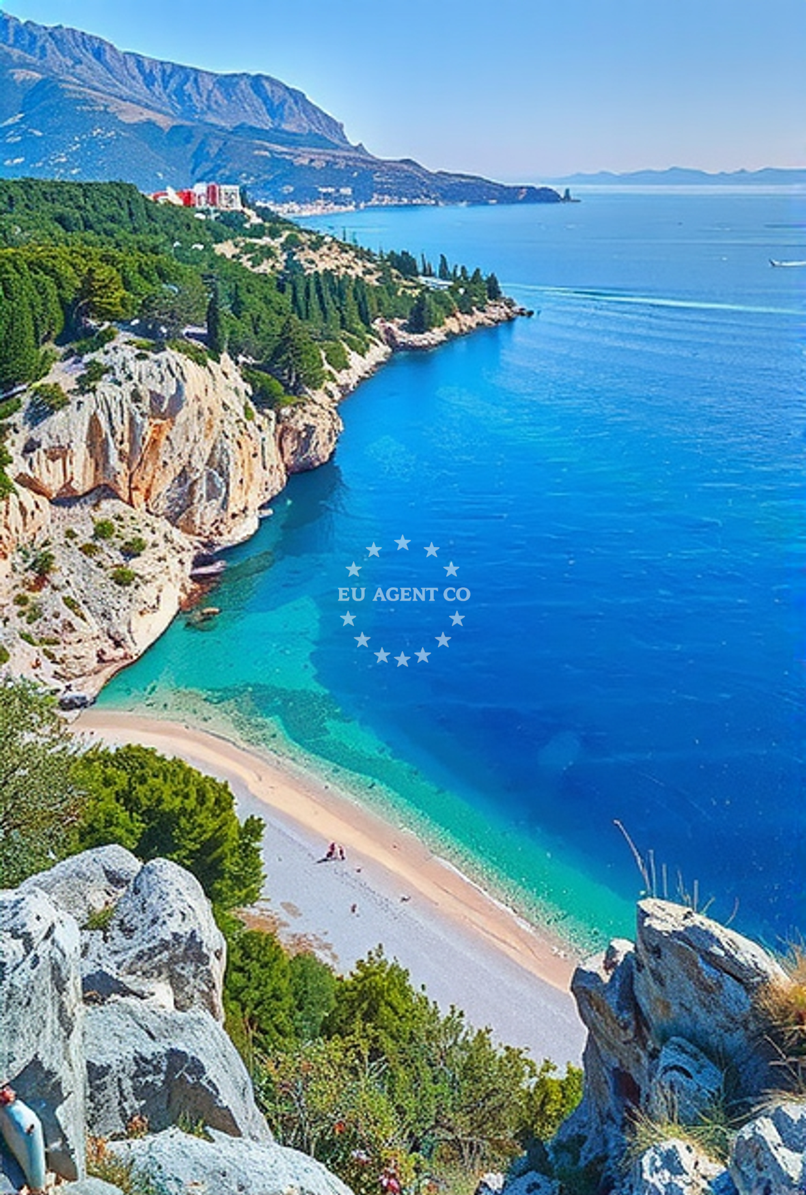 Additional view of Nugal beach in Dubrova?ka 77, Makarska