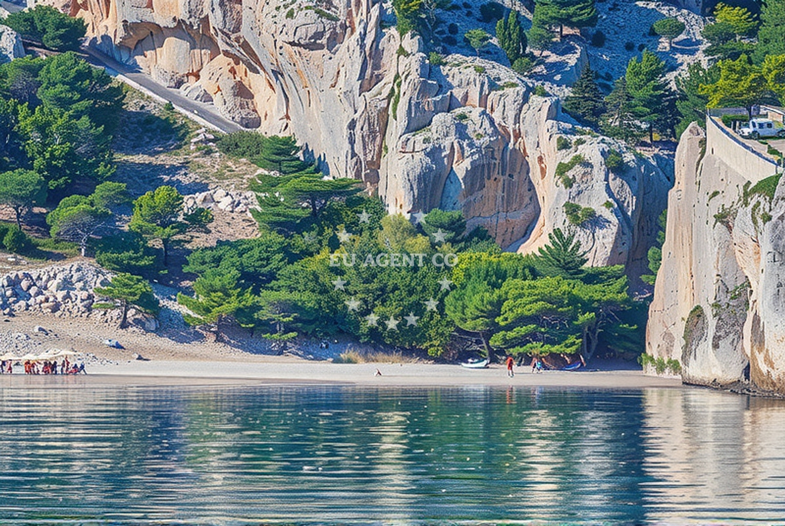 Additional view of Nugal beach in Dubrova?ka 77, Makarska