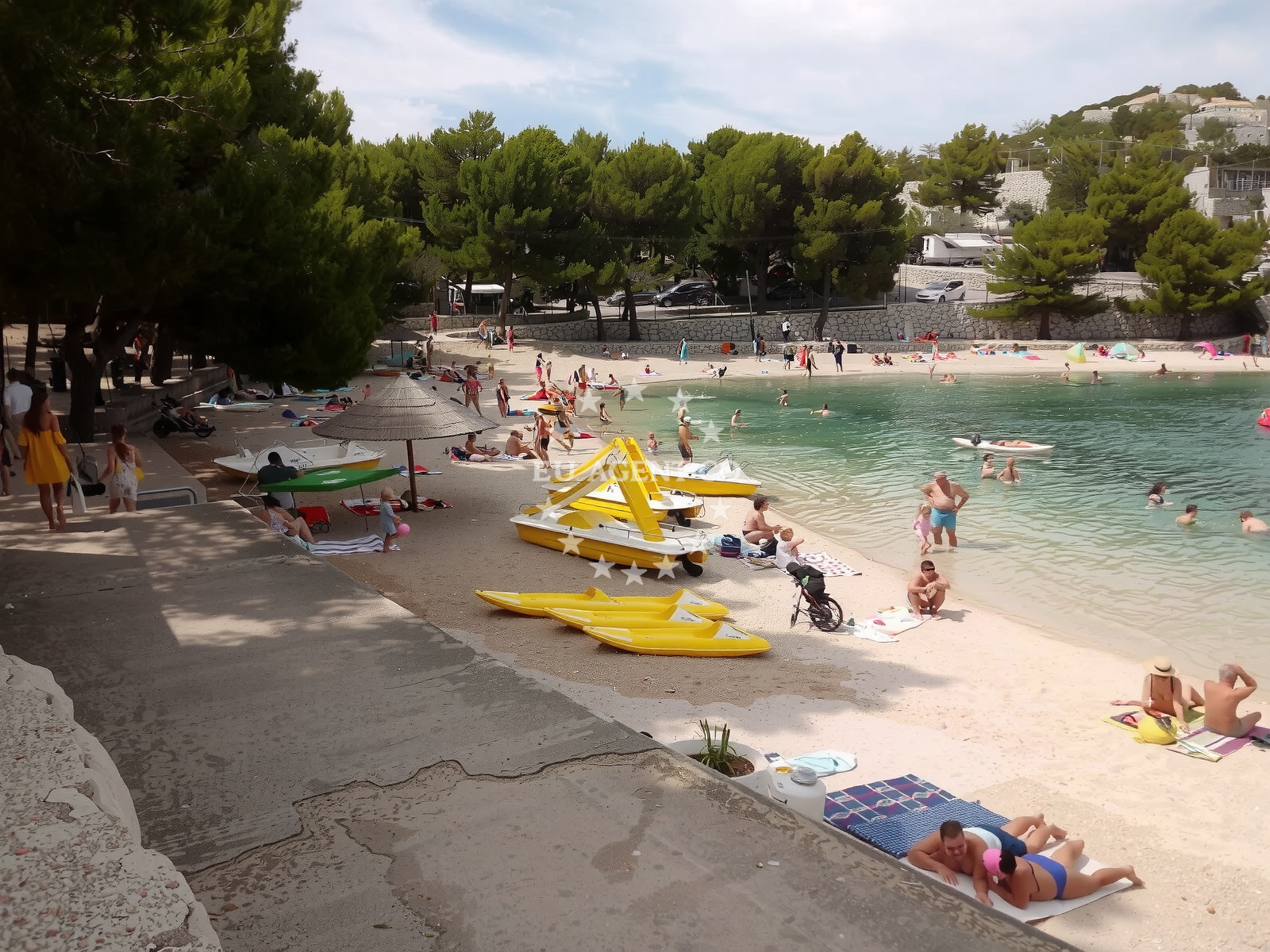 Additional view of Oaza Mira beach in Put Malenice 12, Drage
