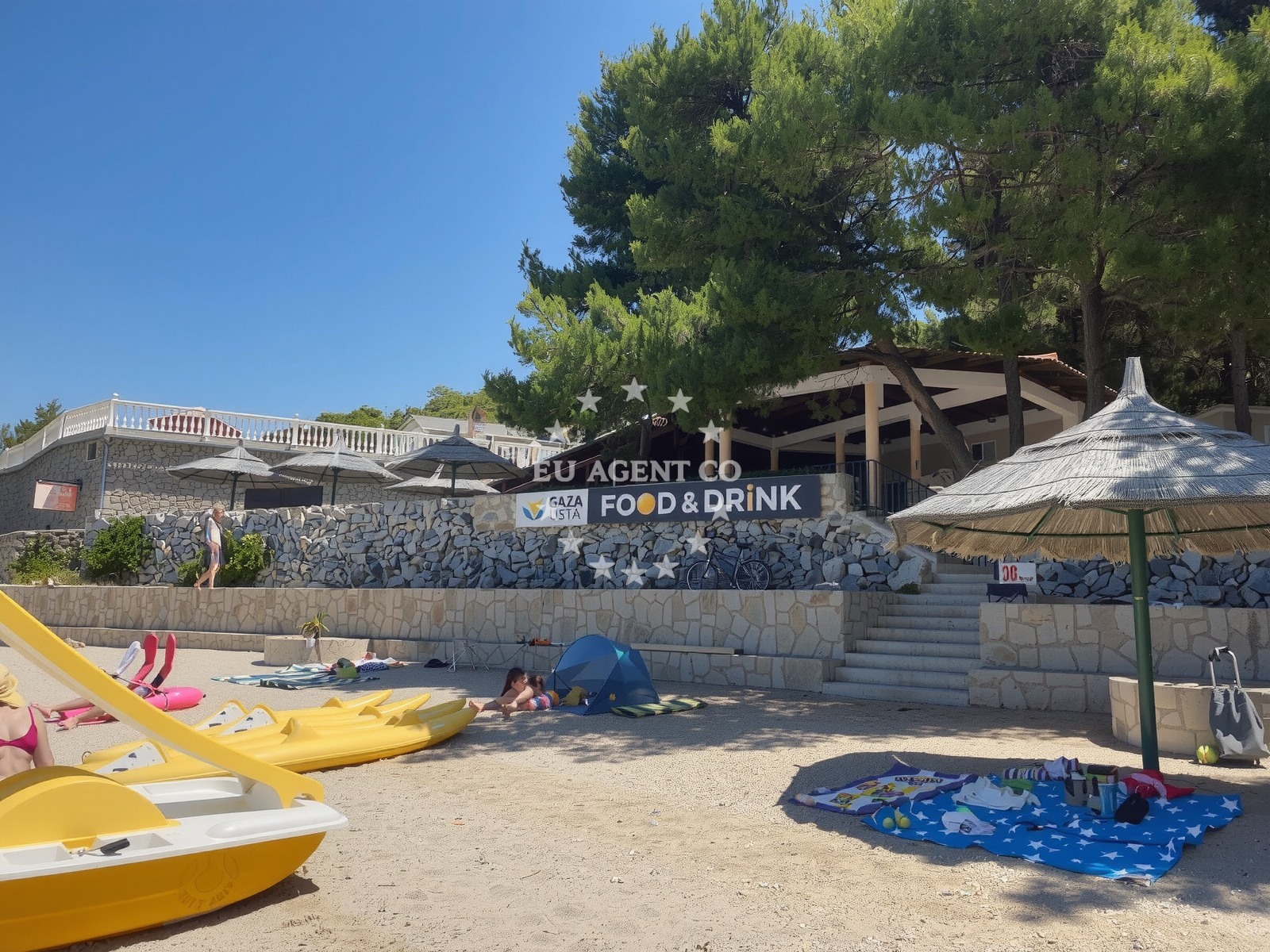 Additional view of Oaza Mira beach in Put Malenice 12, Drage