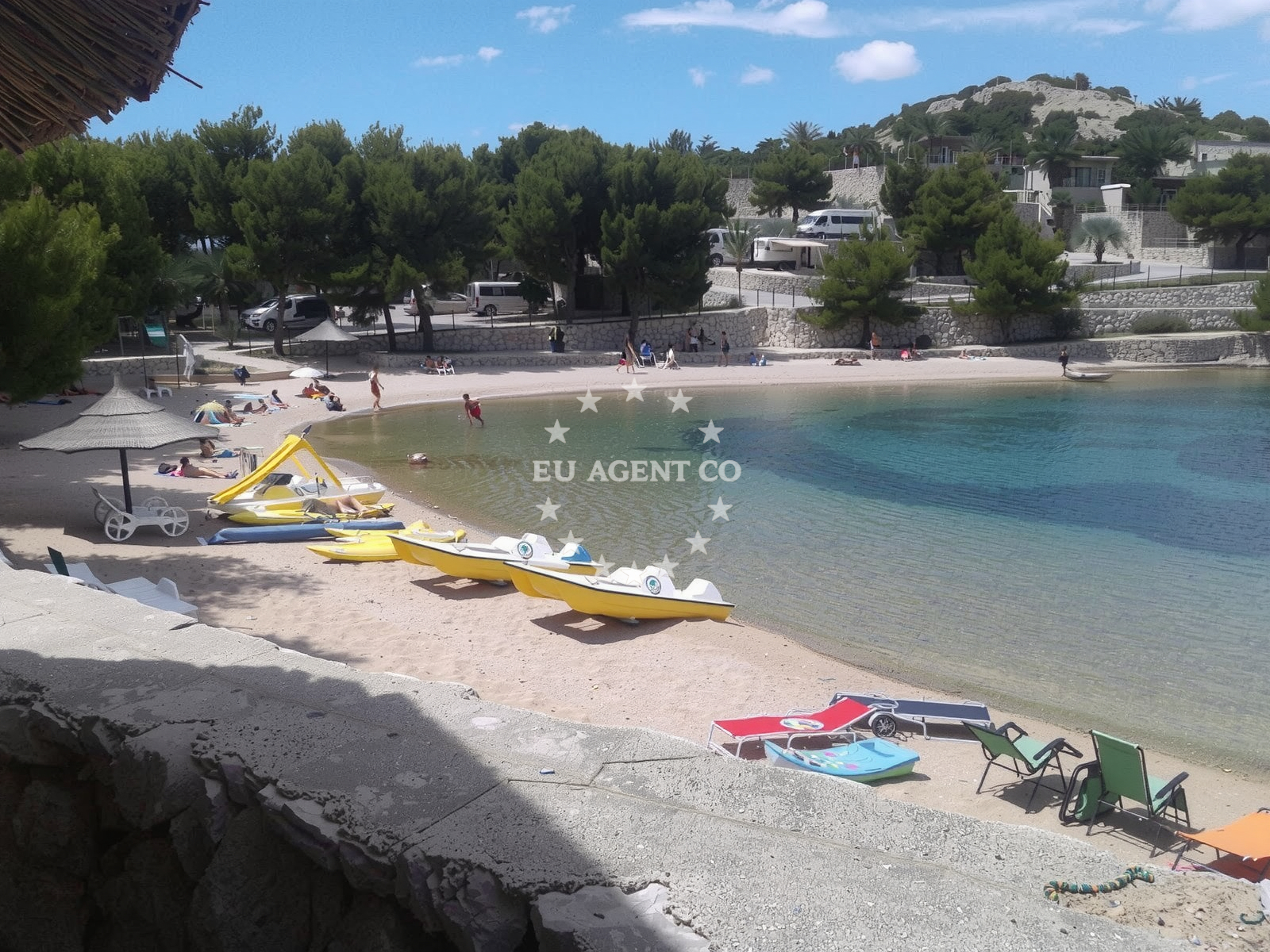 Additional view of Oaza Mira beach in Put Malenice 12, Drage