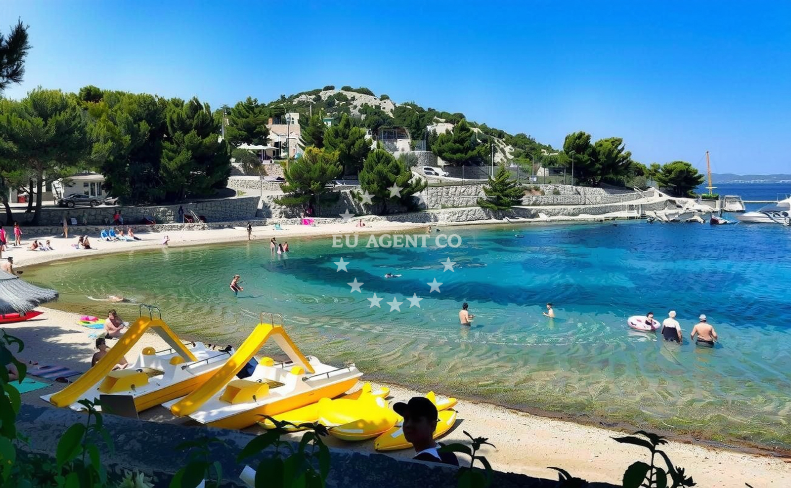 Additional view of Oaza Mira beach in Put Malenice 12, Drage