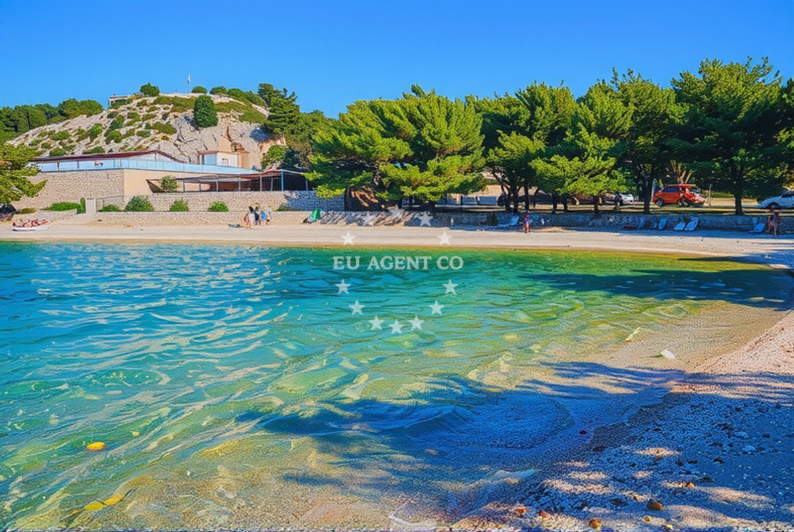 Additional view of Oaza Mira beach in Put Malenice 12, Drage