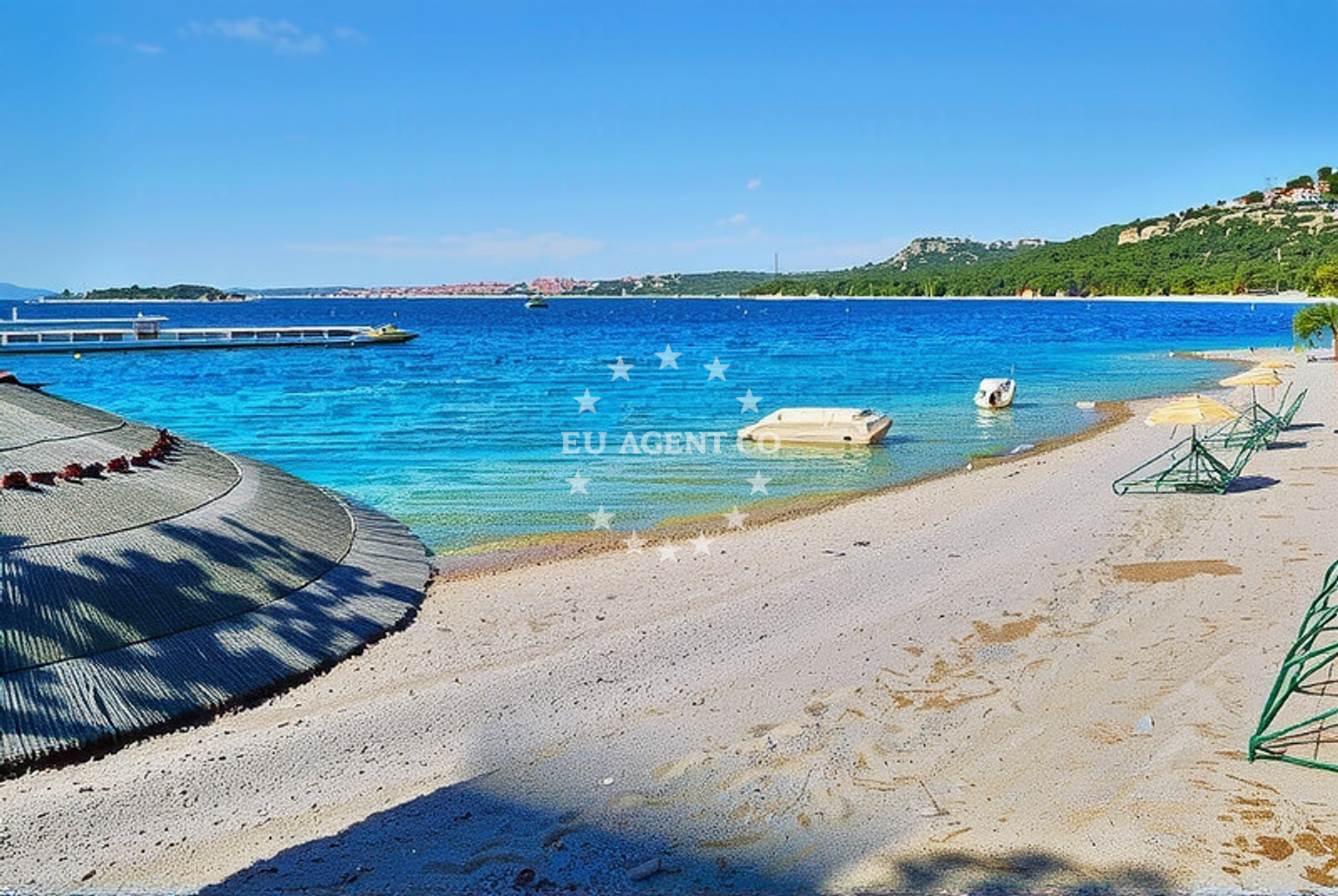 Additional view of Oaza Mira beach in Put Malenice 12, Drage