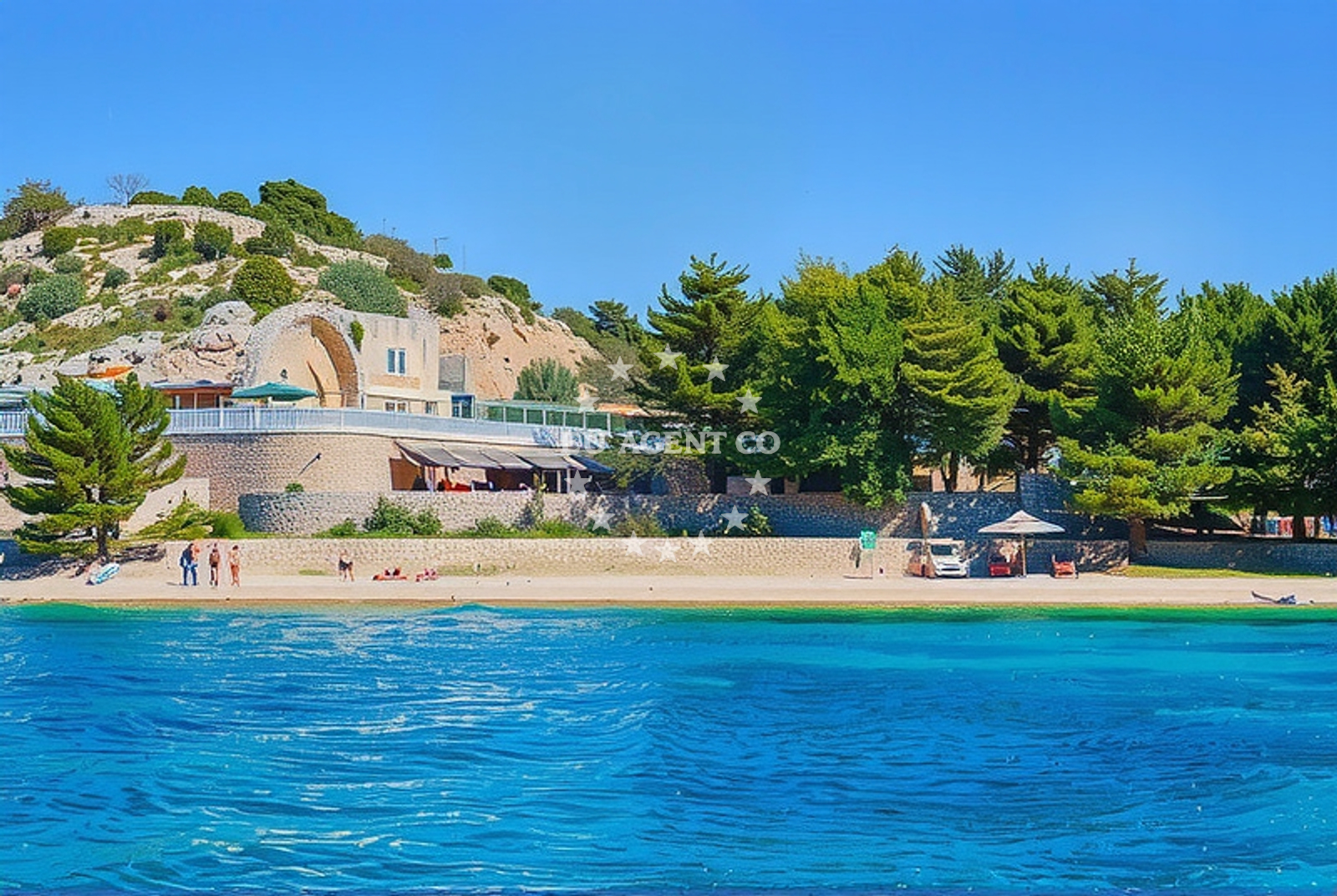 Additional view of Oaza Mira beach in Put Malenice 12, Drage