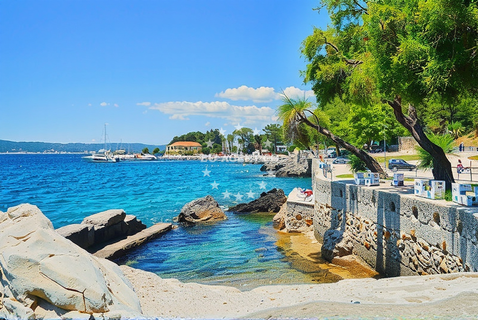 Additional view of Obojena beach in Ulica Antuna Mihanovića 44 ground floor, Split