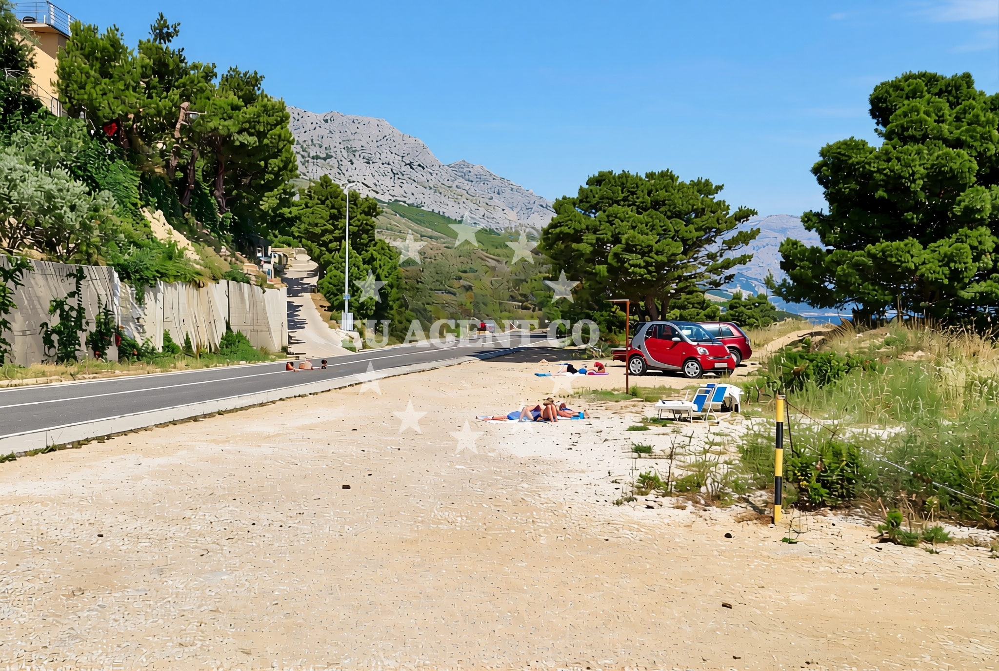 Additional view of Obriž istok, Lokva Rogoznica Beach in Obriž istok
