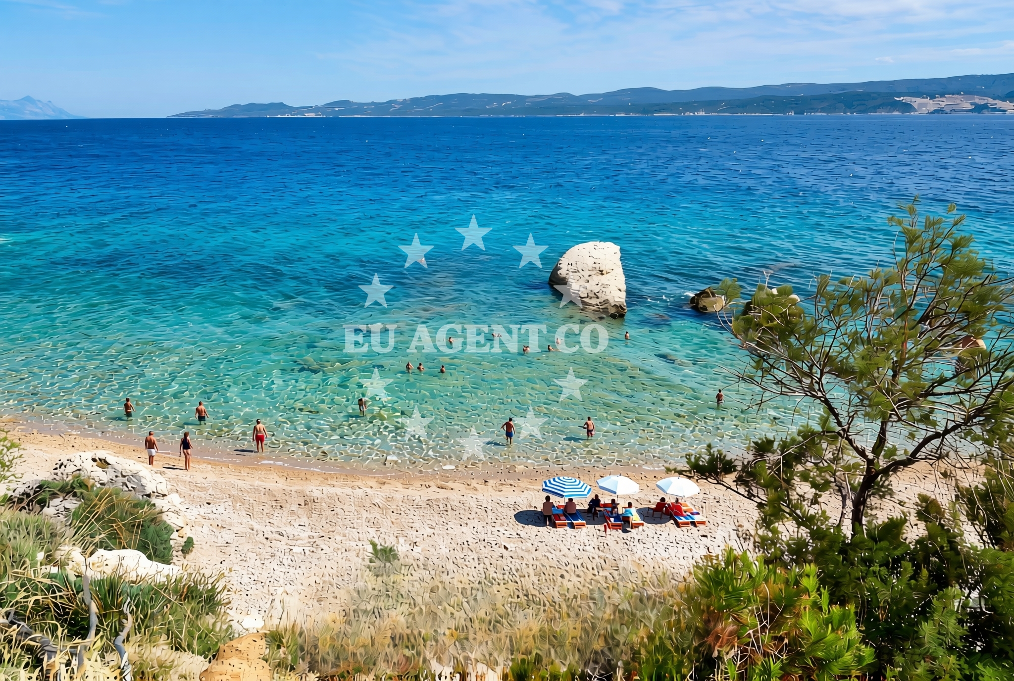 Additional view of Obriž istok, Lokva Rogoznica Beach in Obriž istok