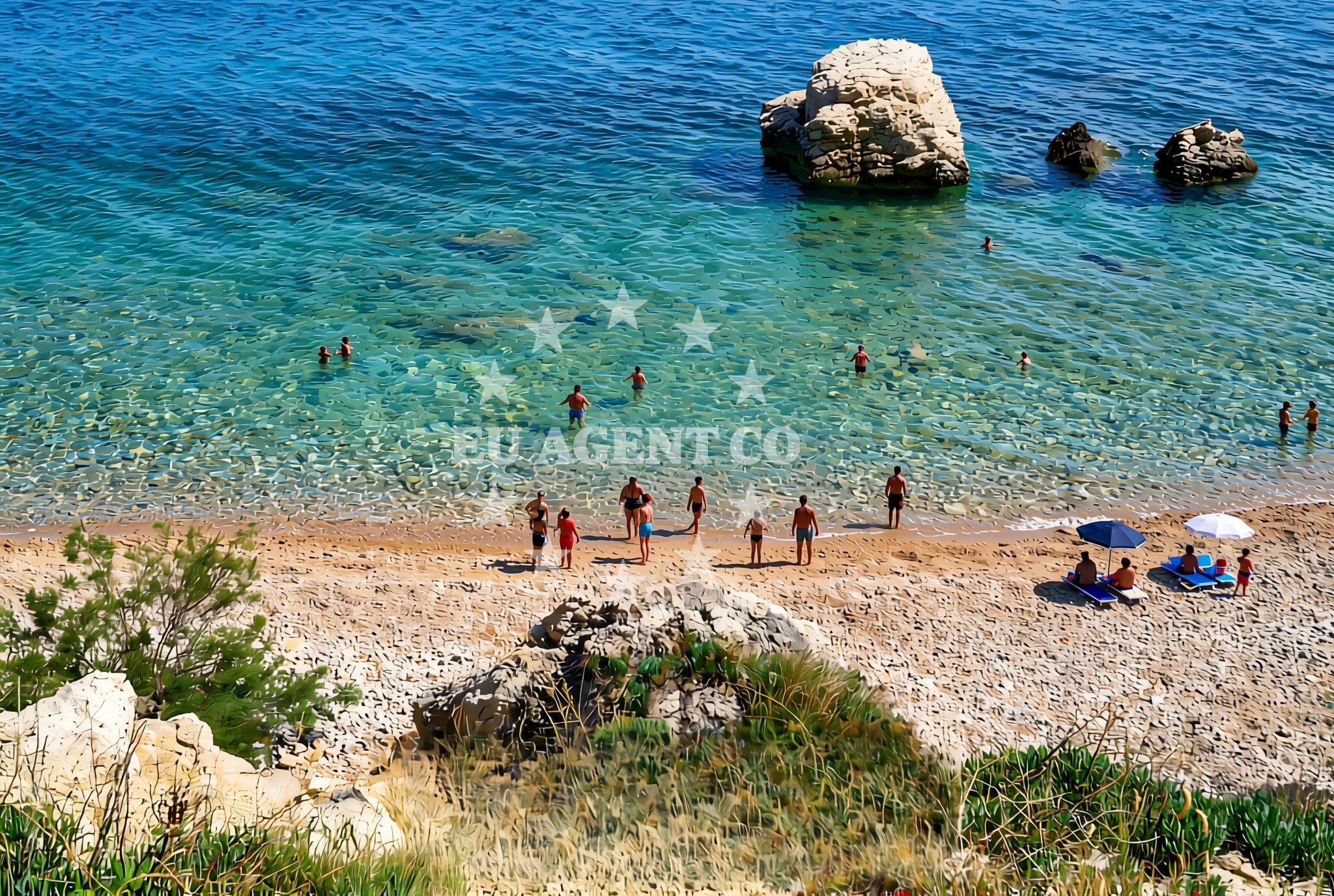 Additional view of Obriž istok, Lokva Rogoznica Beach in Obriž istok