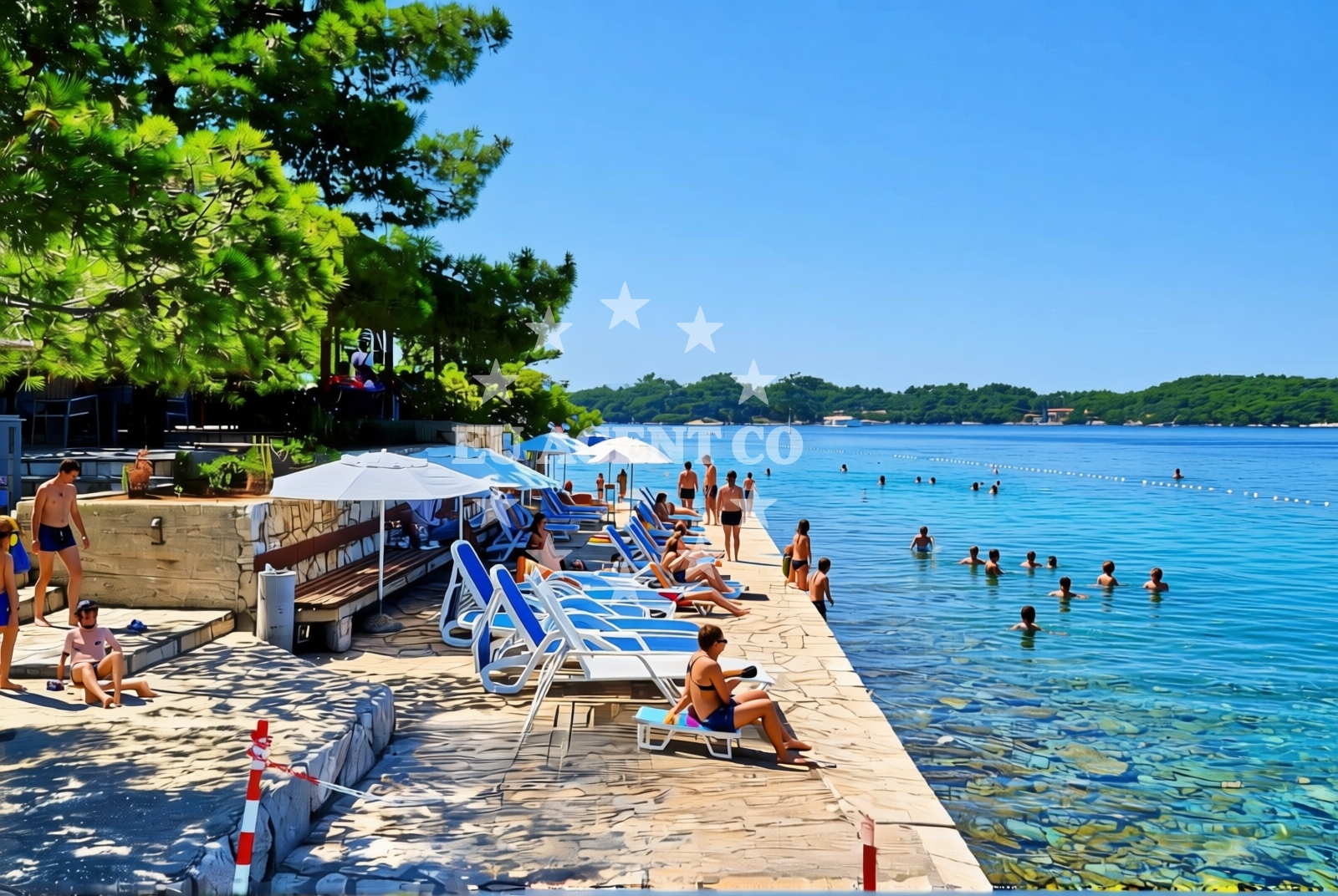Additional view of Odisej, Pomena (Mljet) Beach in Odisej
