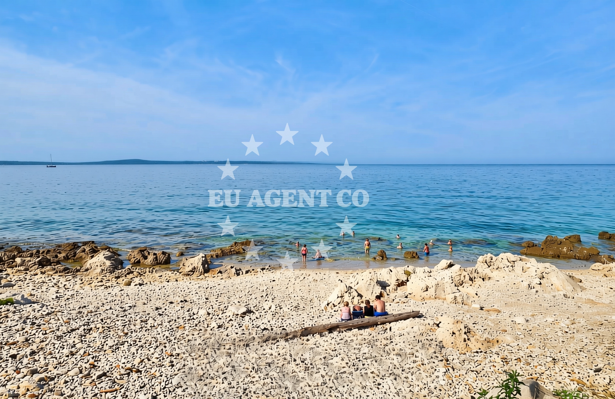 Sea and coastal view of Odmaralište, Silba (Silba) Beach in Odmaralište