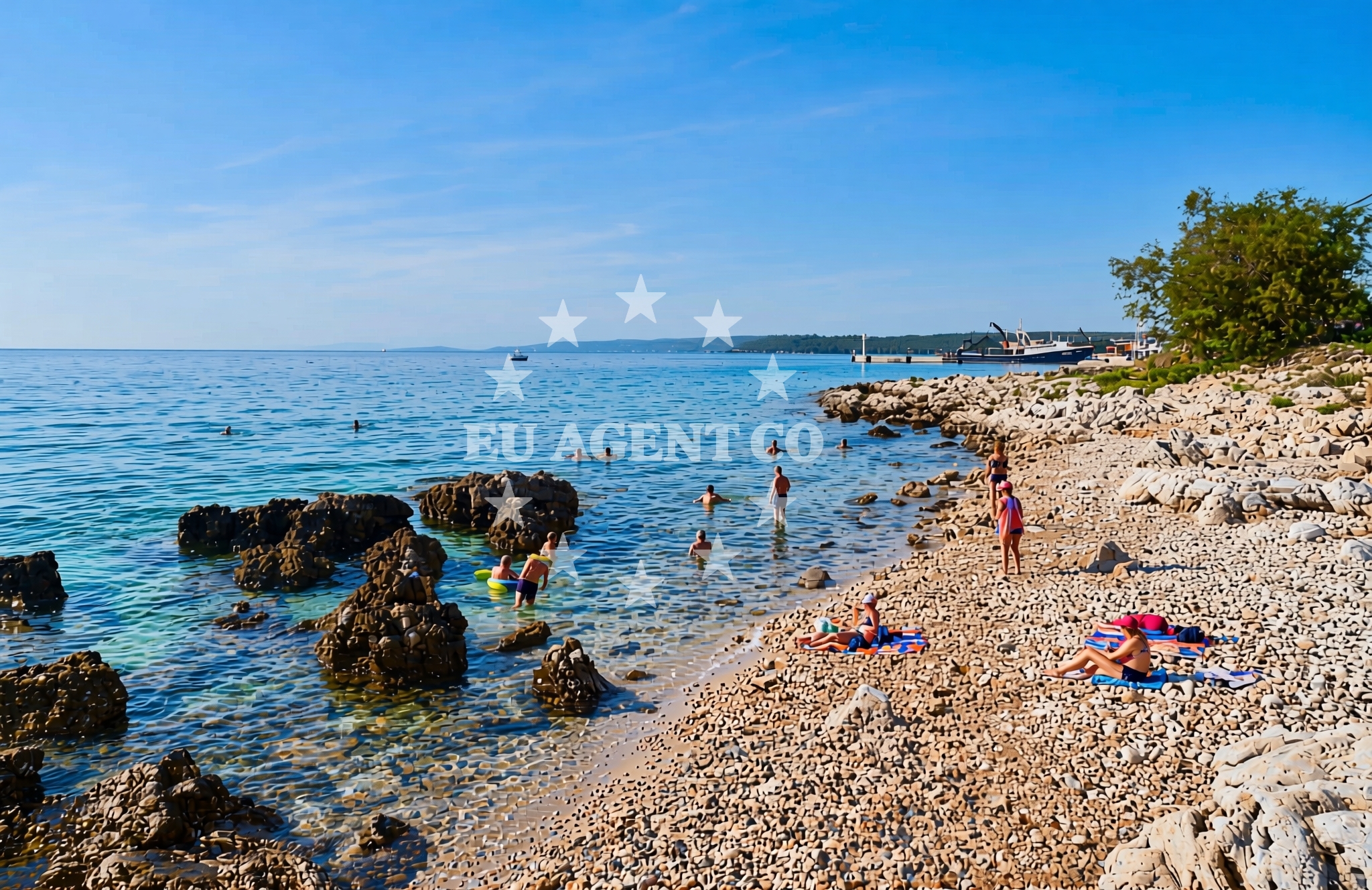 Additional view of Odmaralište, Silba (Silba) Beach in Odmaralište