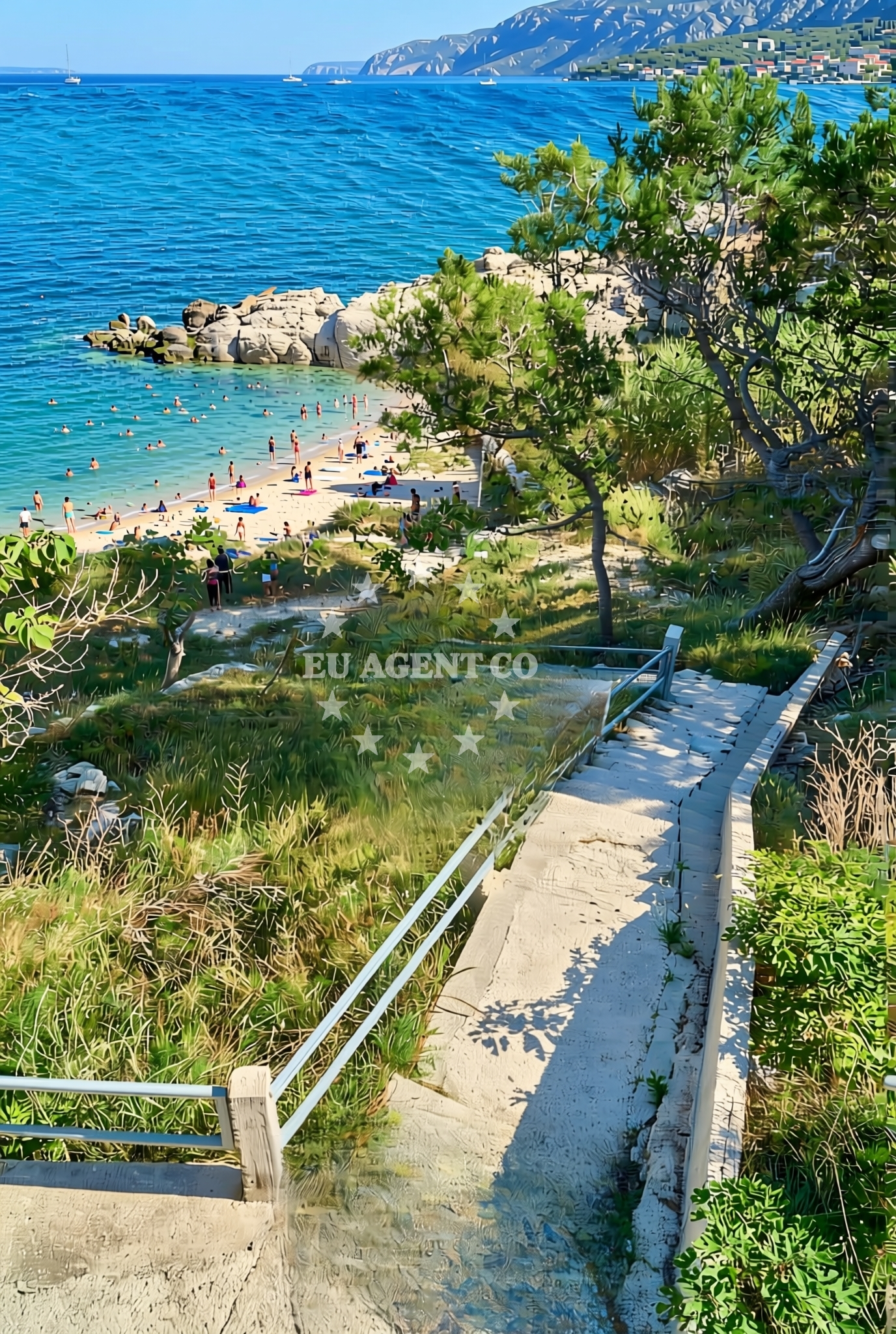 Additional view of Odmorište, Lokva Rogoznica Beach in Odmorište
