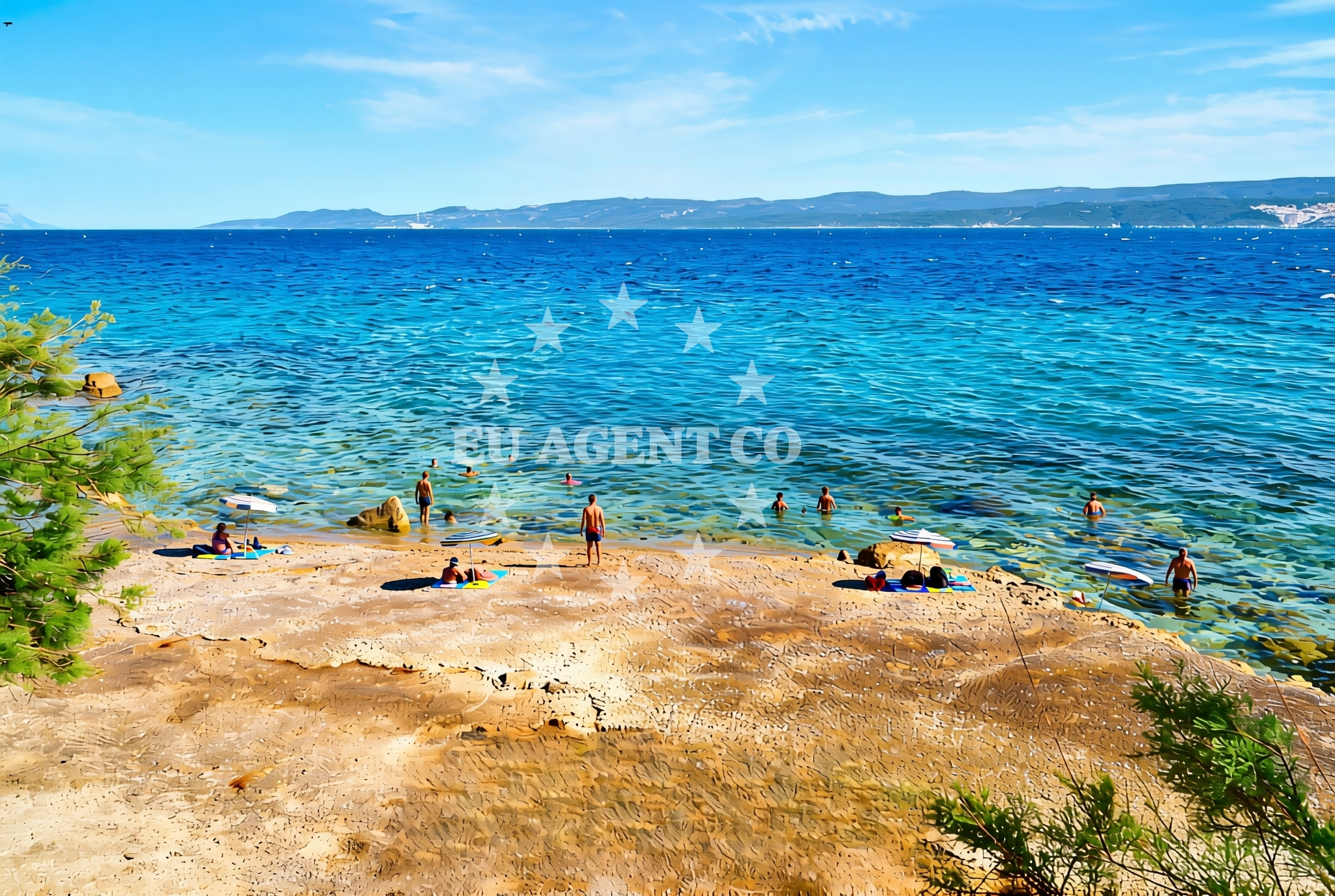 Additional view of Odmorište, Lokva Rogoznica Beach in Odmorište