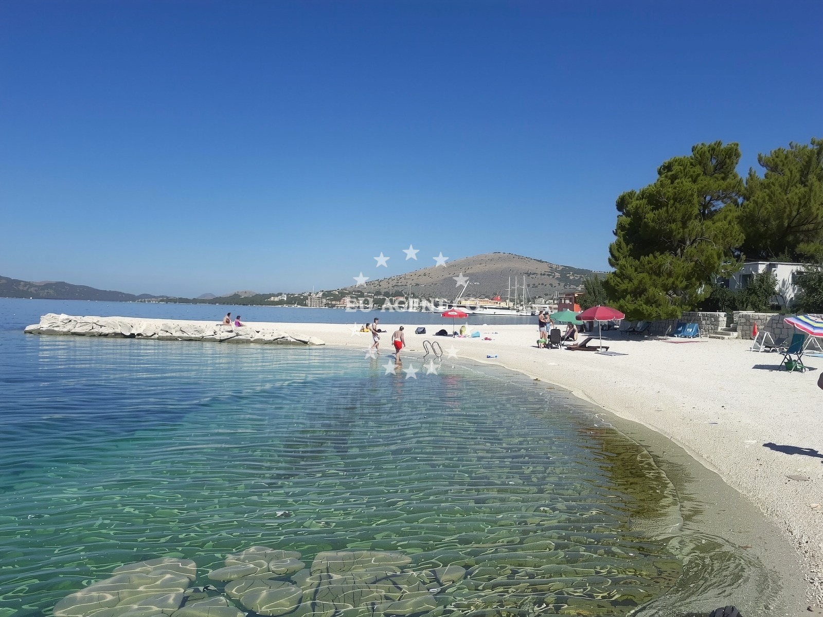 Additional view of Okrug beach in Ulica Vladimira Nazora 2, Trogir