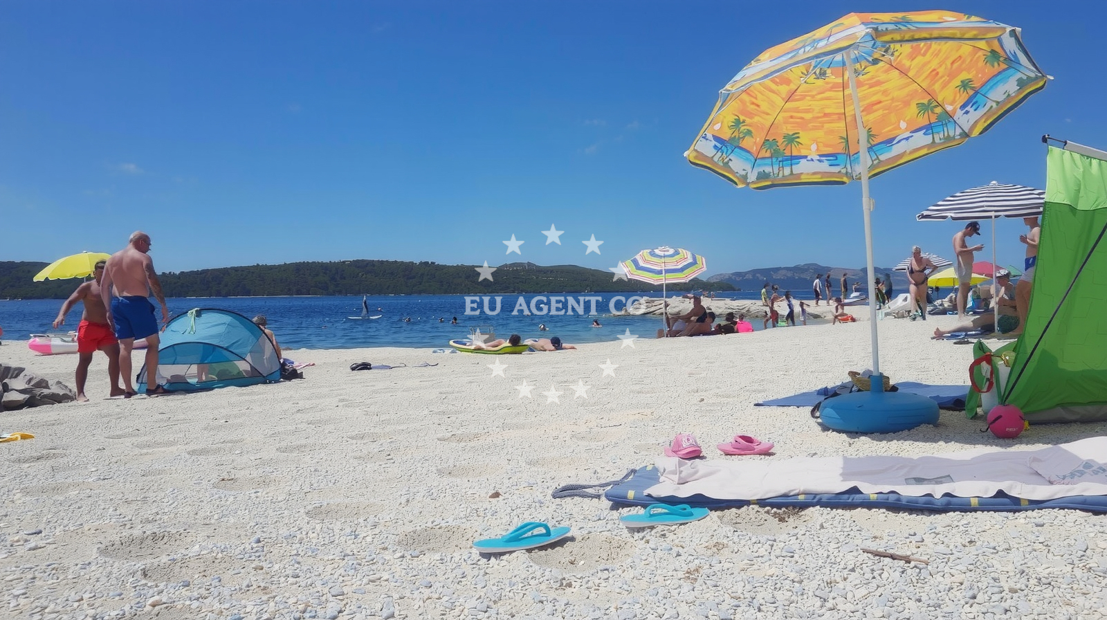 Additional view of Okrug beach in Ulica Vladimira Nazora 2, Trogir