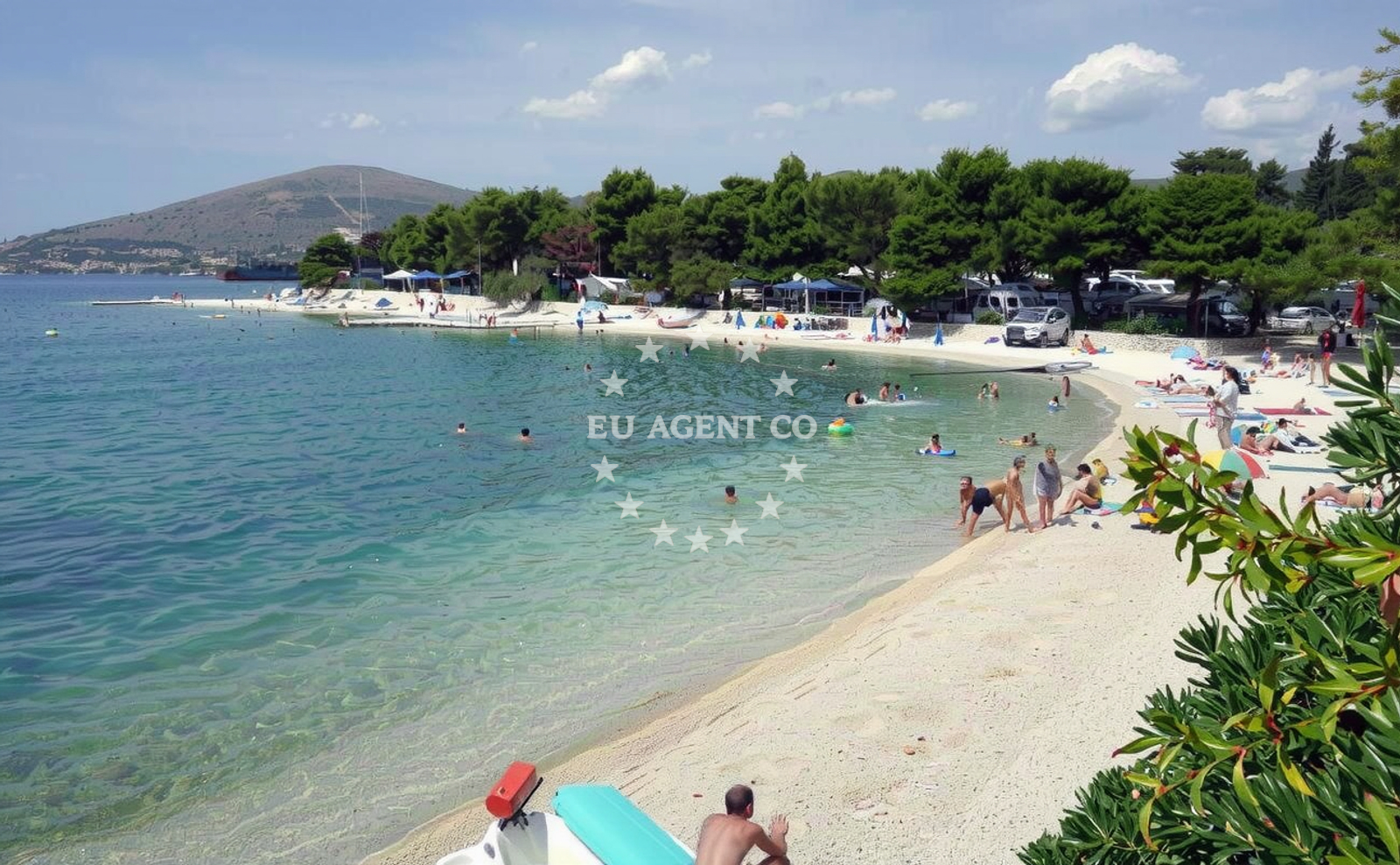 Additional view of Okrug beach in Ulica Vladimira Nazora 2, Trogir