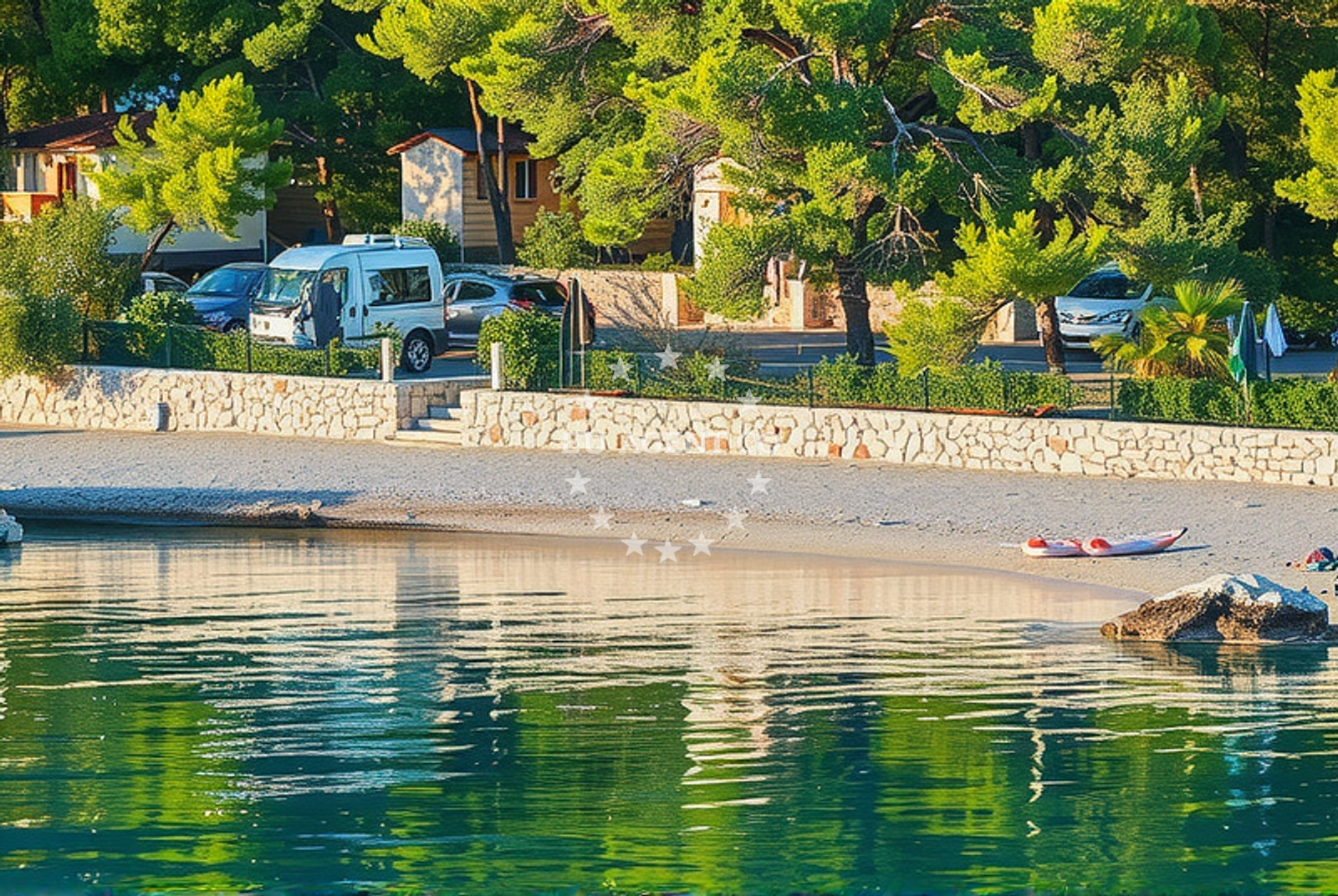 Additional view of Okrug beach in Ulica Vladimira Nazora 2, Trogir