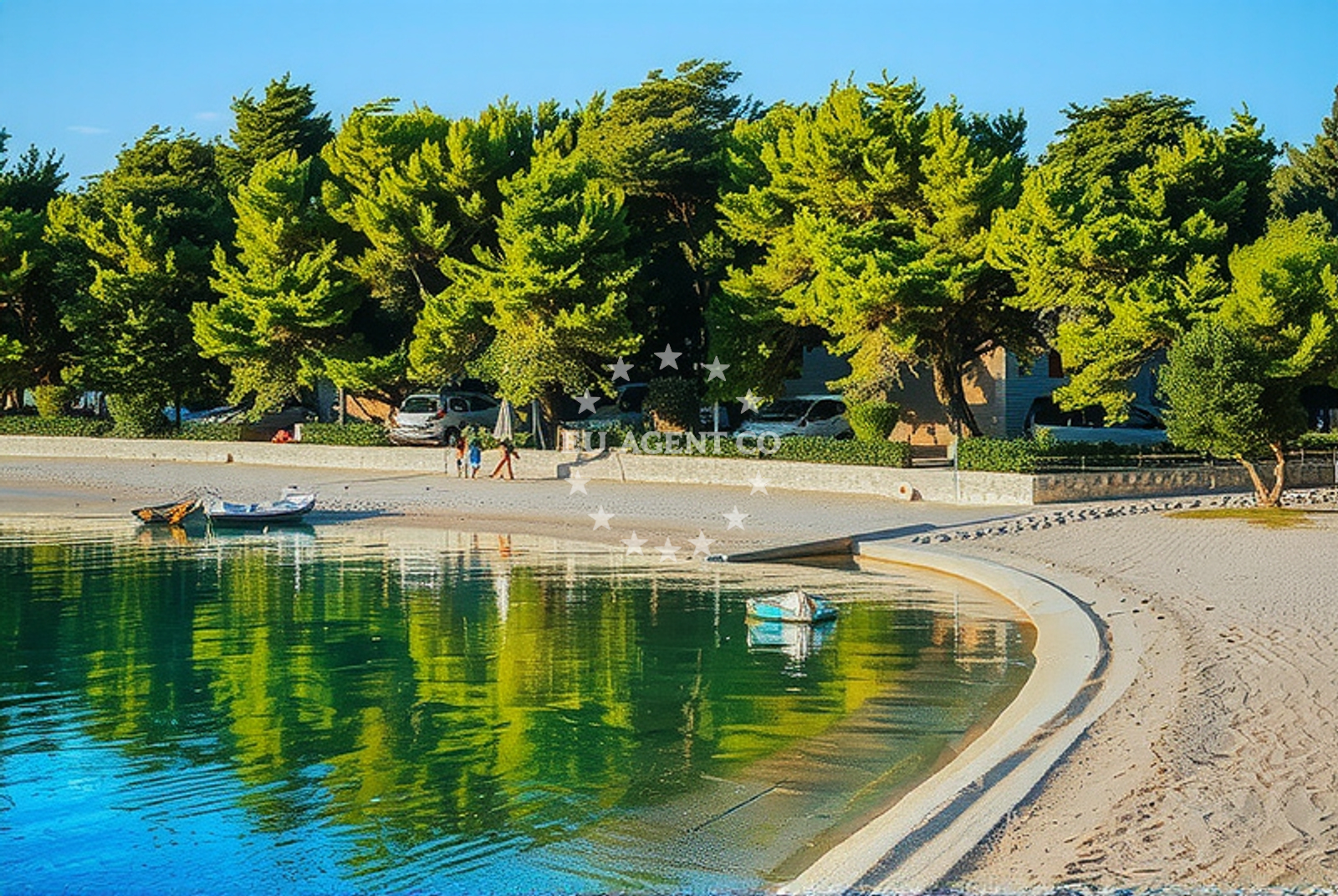 Additional view of Okrug beach in Ulica Vladimira Nazora 2, Trogir