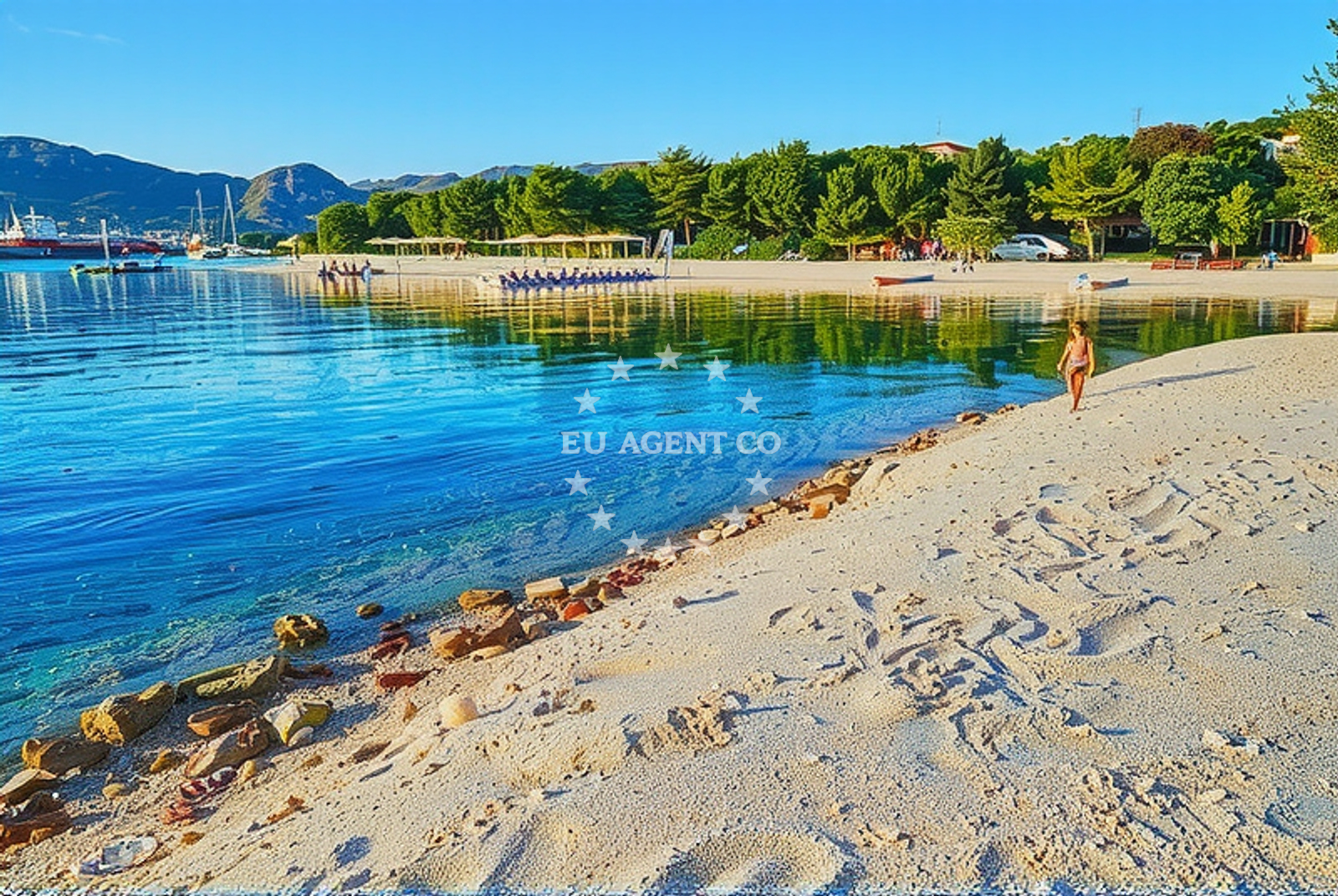 Additional view of Okrug beach in Ulica Vladimira Nazora 2, Trogir
