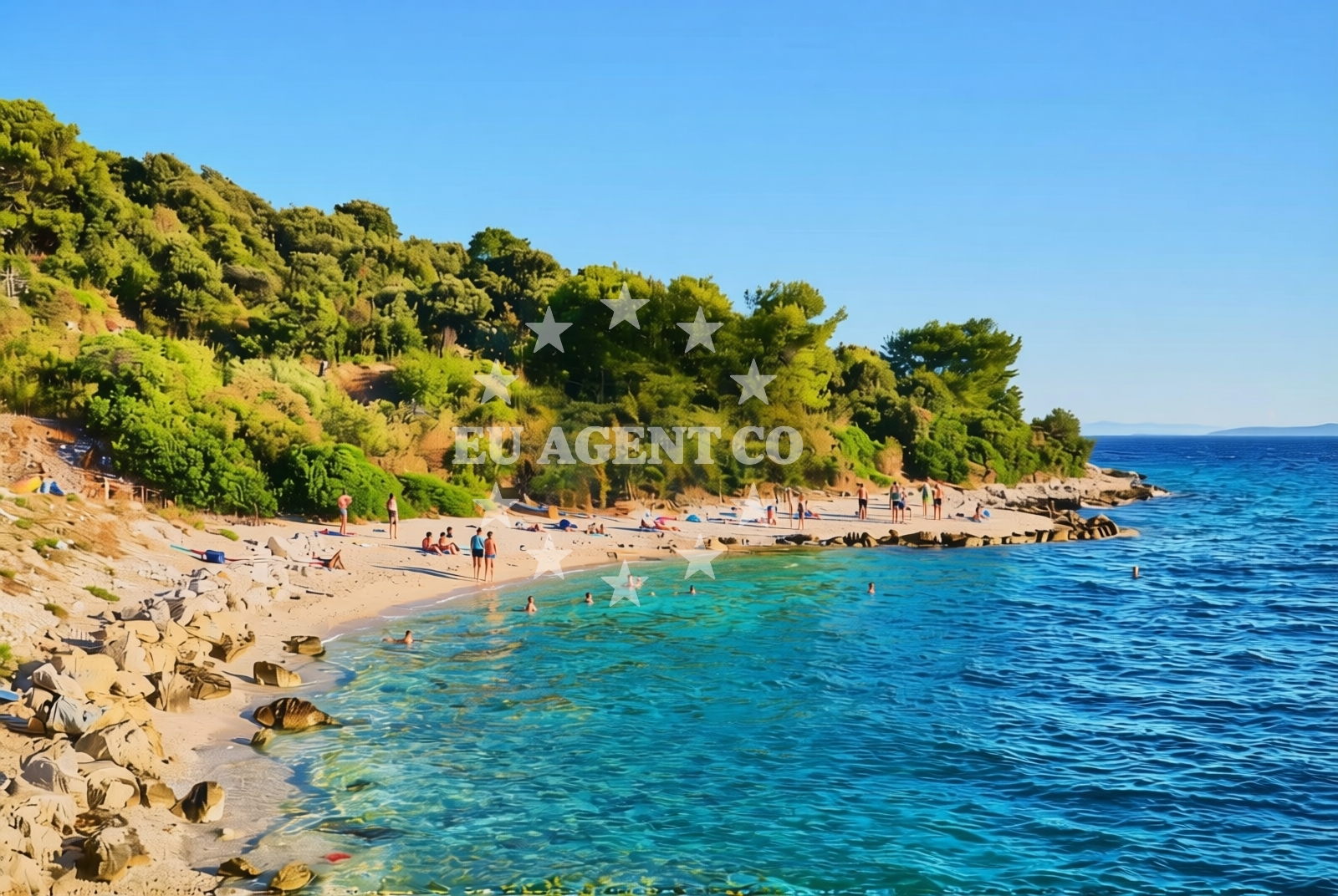 Overview of Okrug Donji (Čiovo): beaches and coves (3) in Okrug Donji (Čiovo)