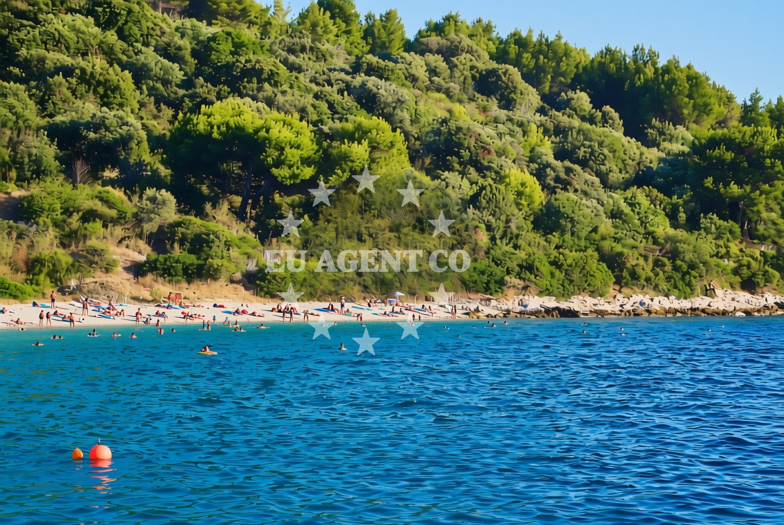 Additional view of Okrug Donji (Čiovo): beaches and coves (3) in Okrug Donji (Čiovo)