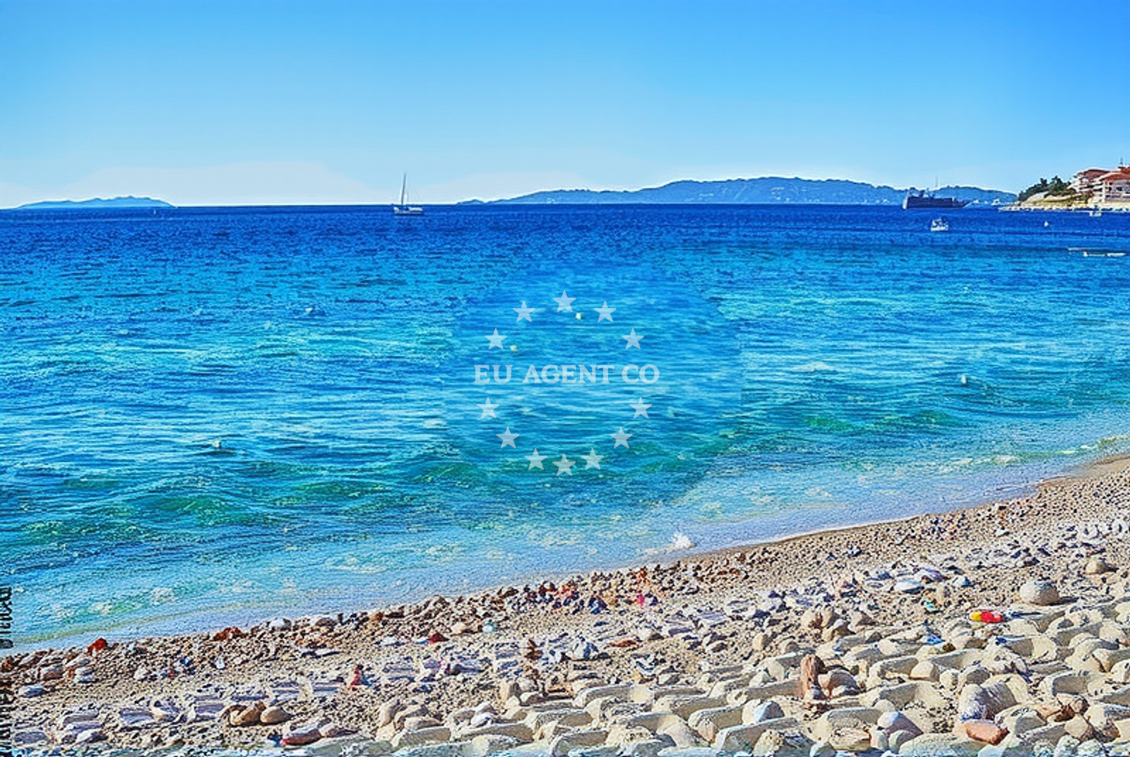 Additional view of Okrug Gornji beach in Splitska ulica 10 Trogir,Čiovo,Okrug Gornji,Mavarštica,, Trogir