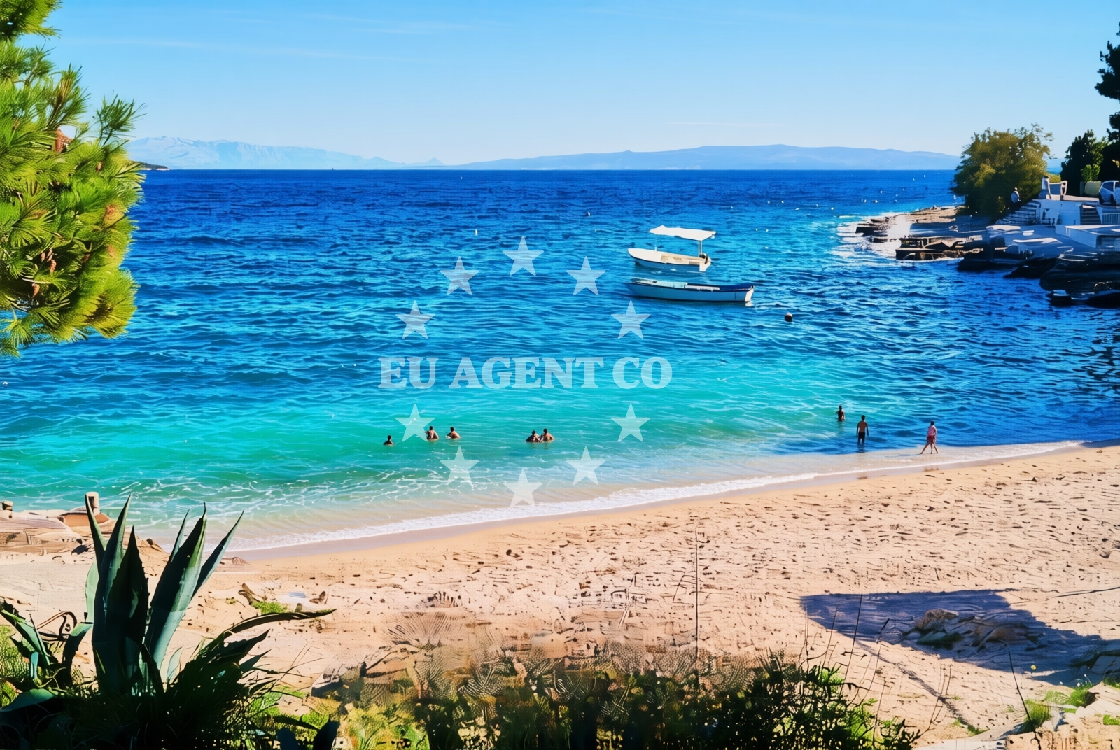 Additional view of Okrug Gornji (Čiovo): beaches and coves (18) in Okrug Gornji (Čiovo)