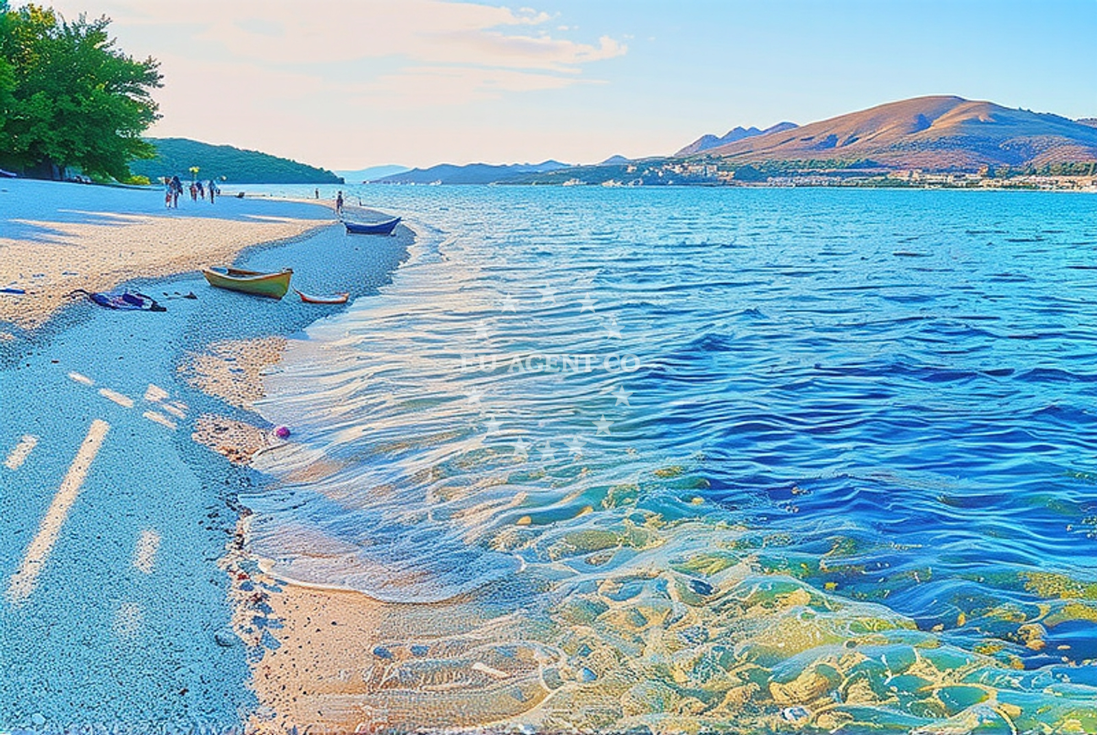 Additional view of Okrug Gornji II beach in Planikovica III, Trogir