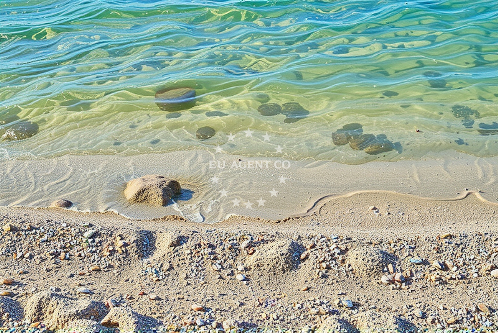 Additional view of Okrug Gornji III beach in Kuzmića I br.2., Trogir