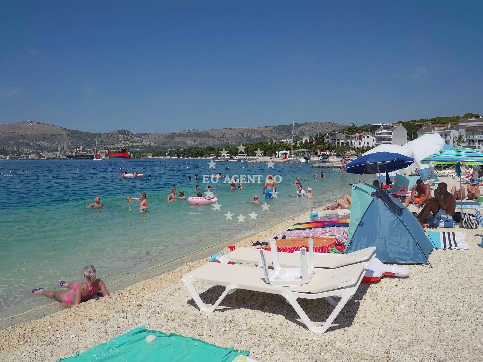 Additional view of Okrug Gornji IV beach in 10 Šetalište Stjepana Radića, Trogir