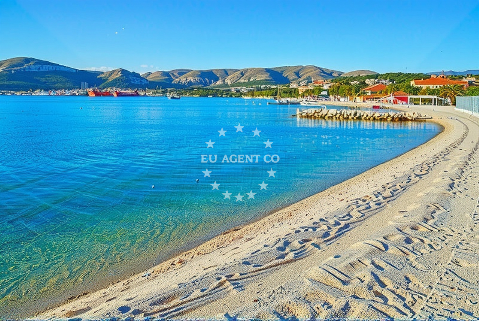 Additional view of Okrug Gornji IV beach in 10 Šetalište Stjepana Radića, Trogir