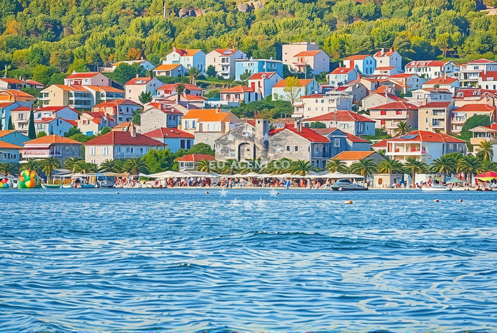 Additional view of Okrug Gornji IV beach in 10 Šetalište Stjepana Radića, Trogir