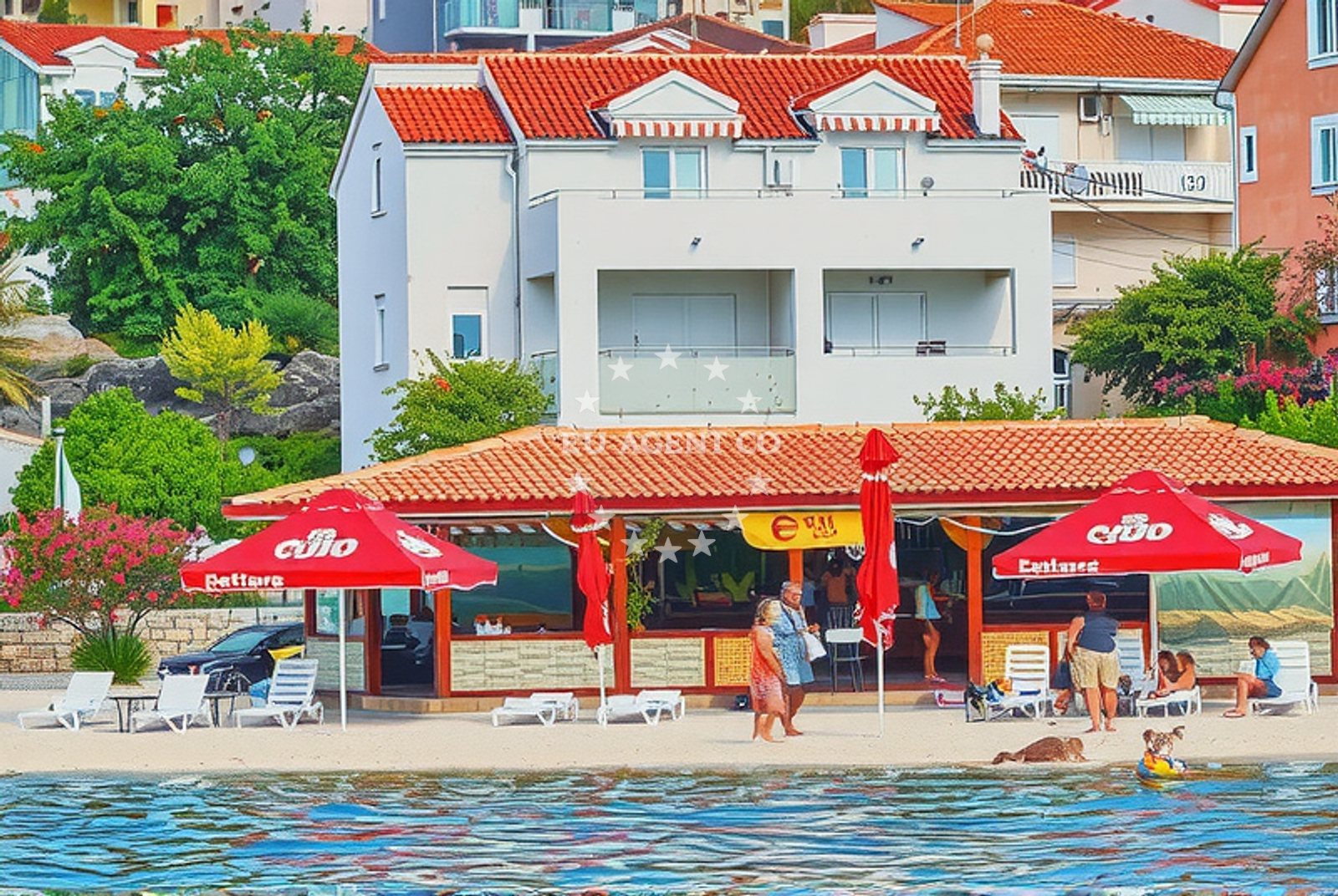 Additional view of Okrug Gornji IV beach in 10 Šetalište Stjepana Radića, Trogir