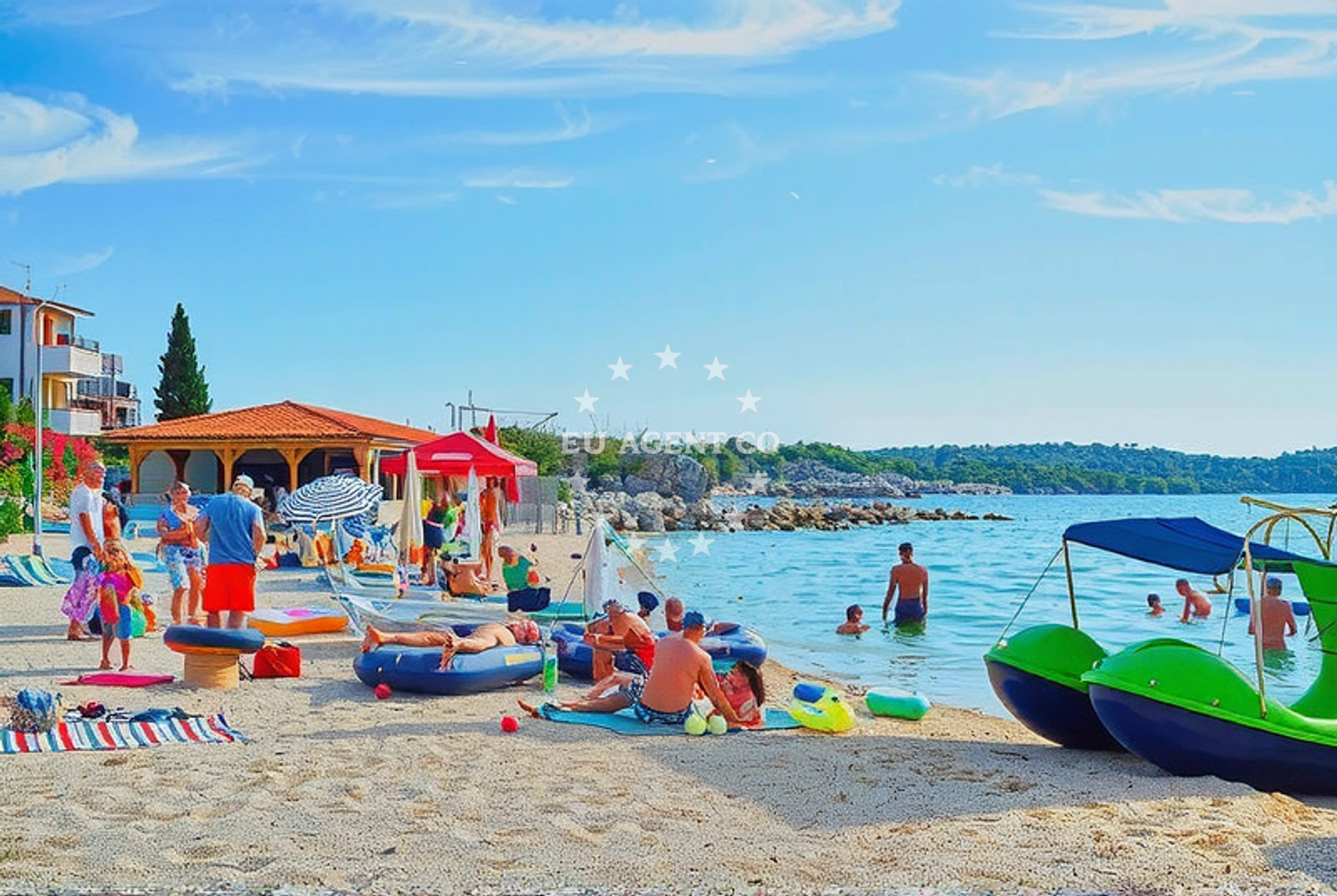 Additional view of Okrug Gornji IV beach in 10 Šetalište Stjepana Radića, Trogir