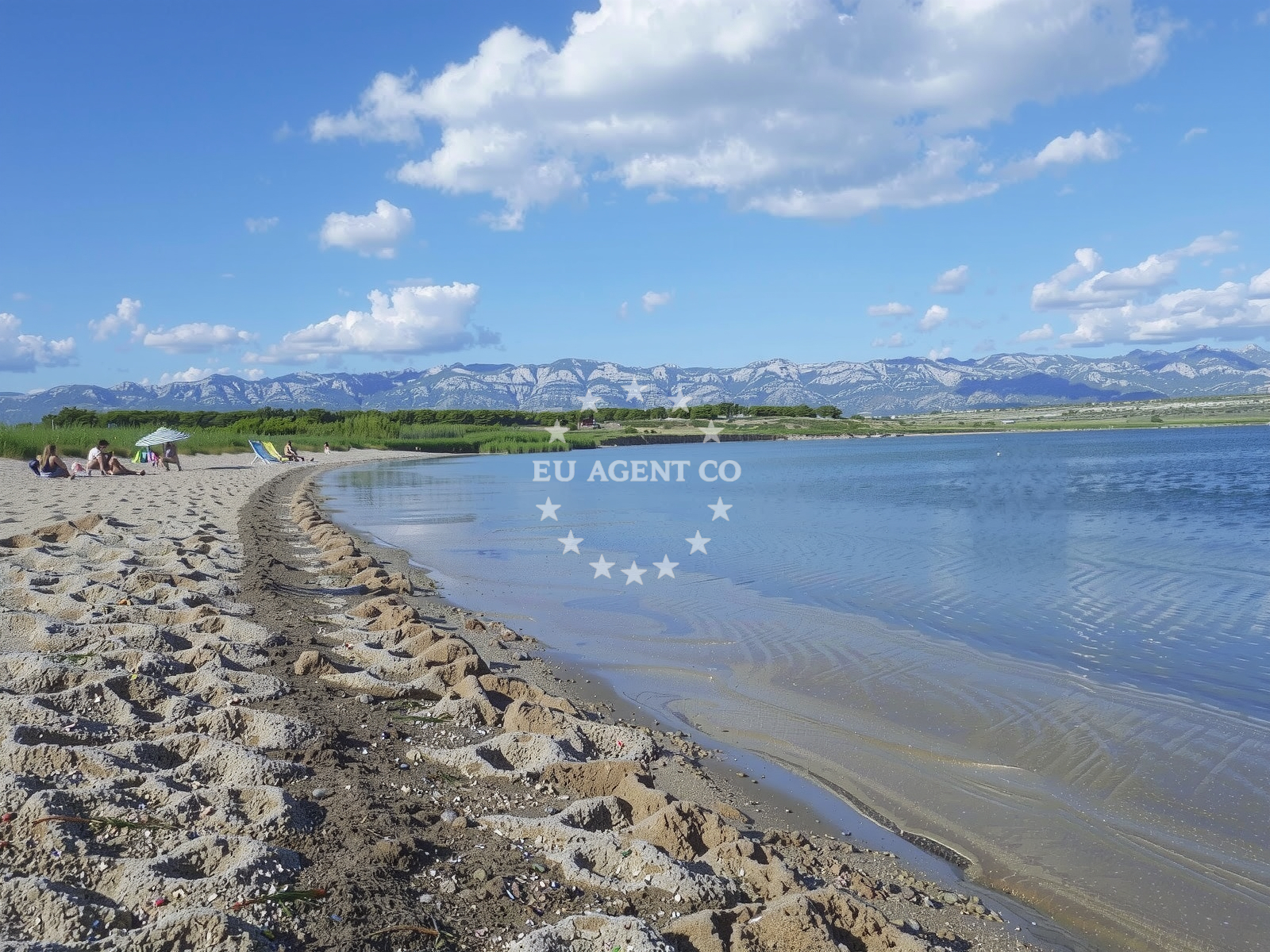 Overview of Old Povljana beach in Ul. Augusta Šenoe 5, Povljana