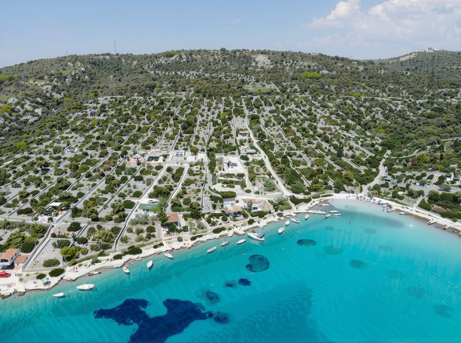 Additional view of Old Trogir beach in Alina 10, Sevid