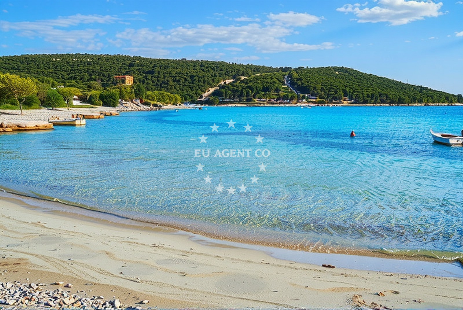Additional view of Old Trogir beach in Alina 10, Sevid