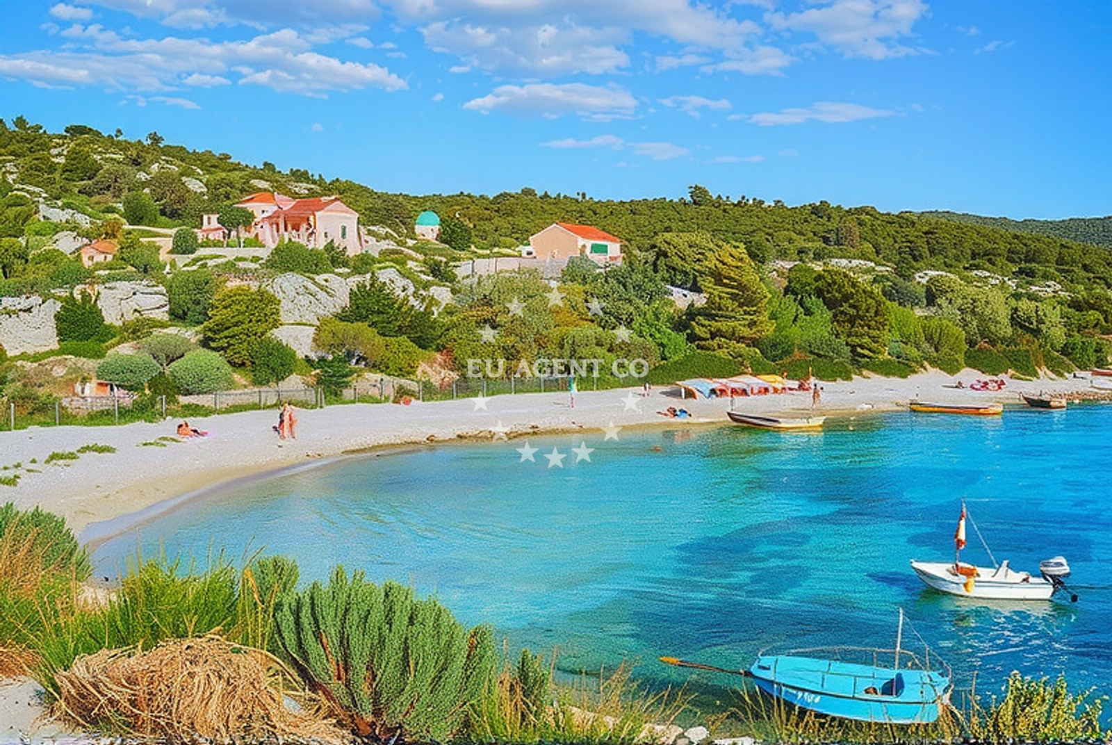 Additional view of Old Trogir beach in Alina 10, Sevid