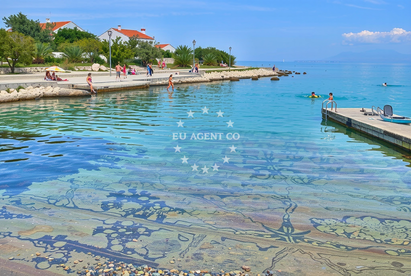 Additional view of Olib Beach in Olib10, Olib