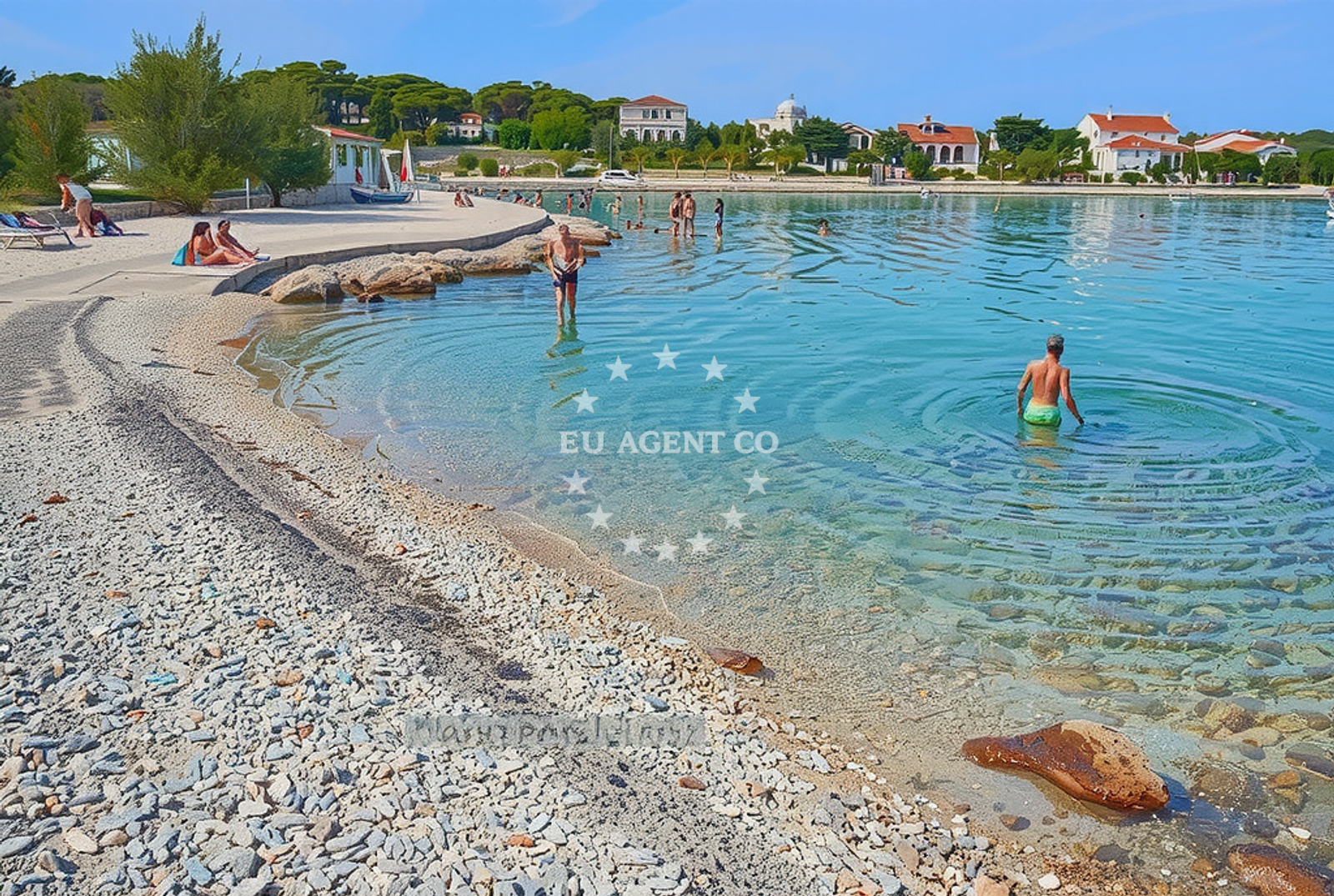 Additional view of Olib Beach in Olib10, Olib