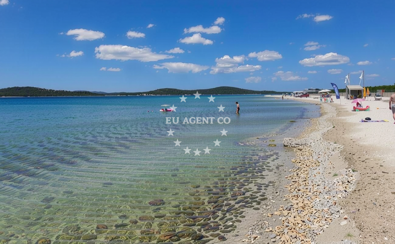 Additional view of Olive beach in Jadrija V/ 11, Zaton
