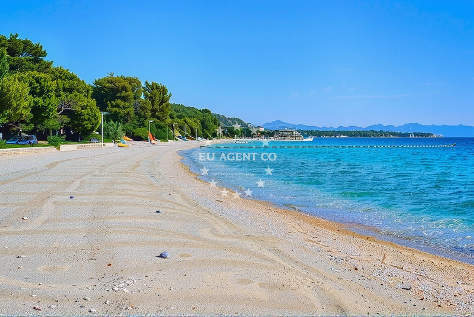 Additional view of Olive beach in Jadrija V/ 11, Zaton