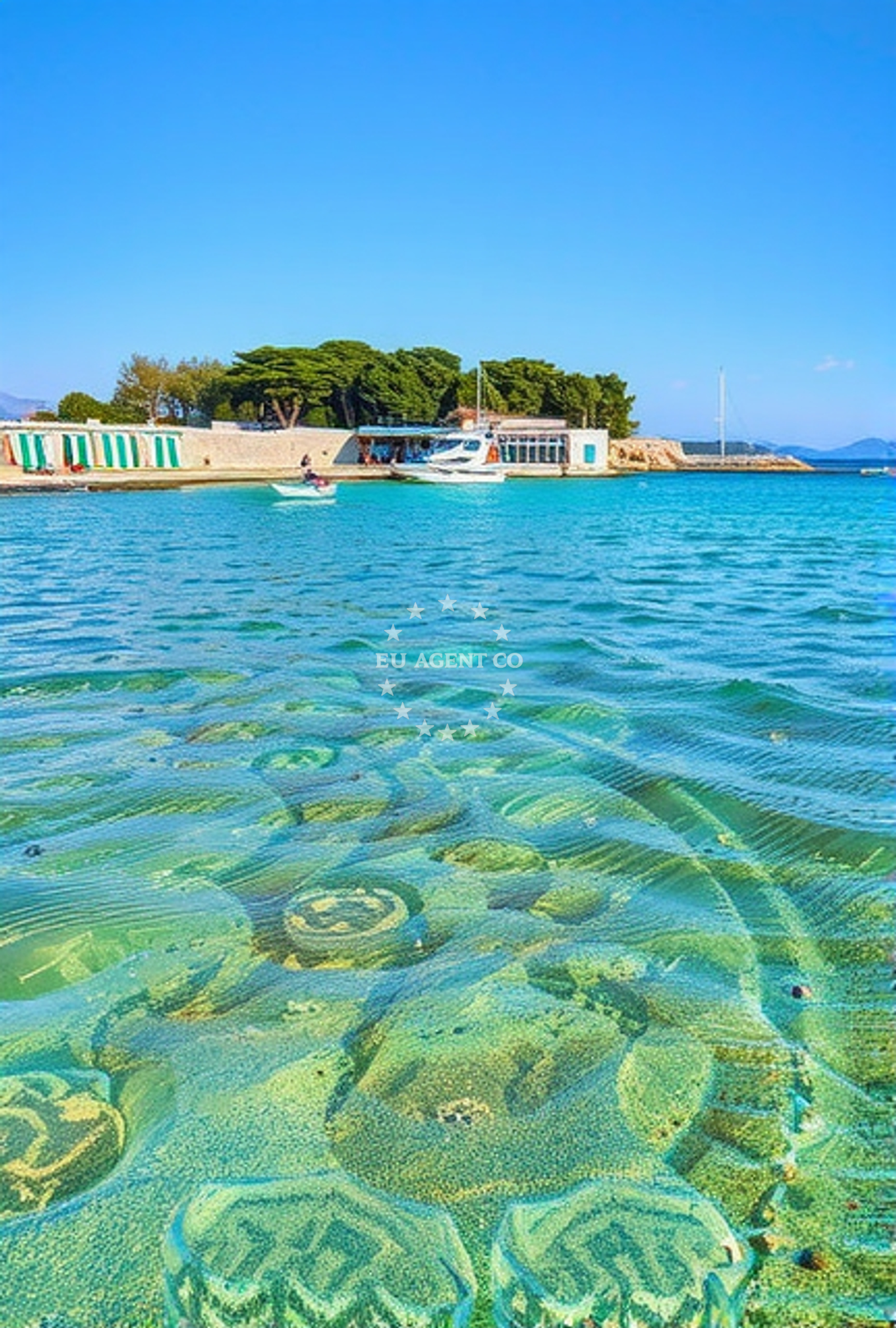 Additional view of Olive beach in Jadrija V/ 11, Zaton