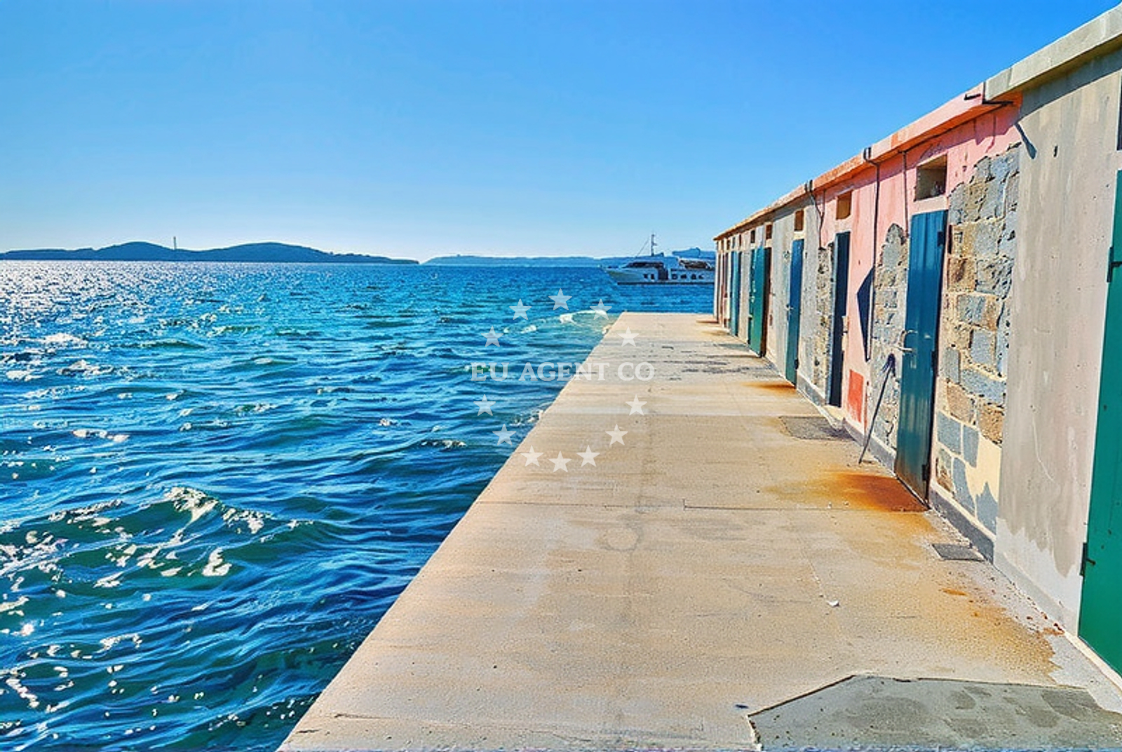 Additional view of Olive beach in Jadrija V/ 11, Zaton