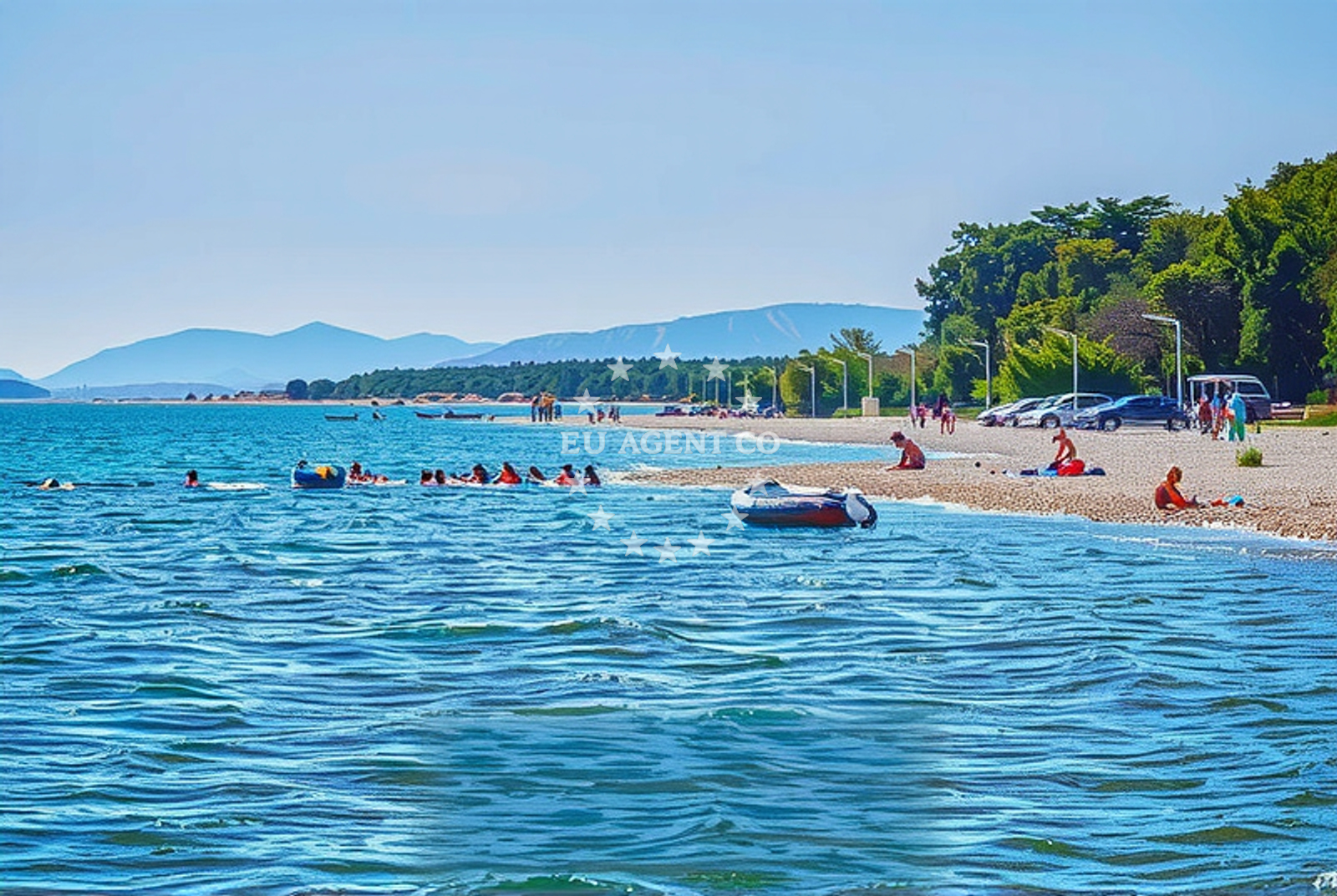 Additional view of Olive beach in Jadrija V/ 11, Zaton