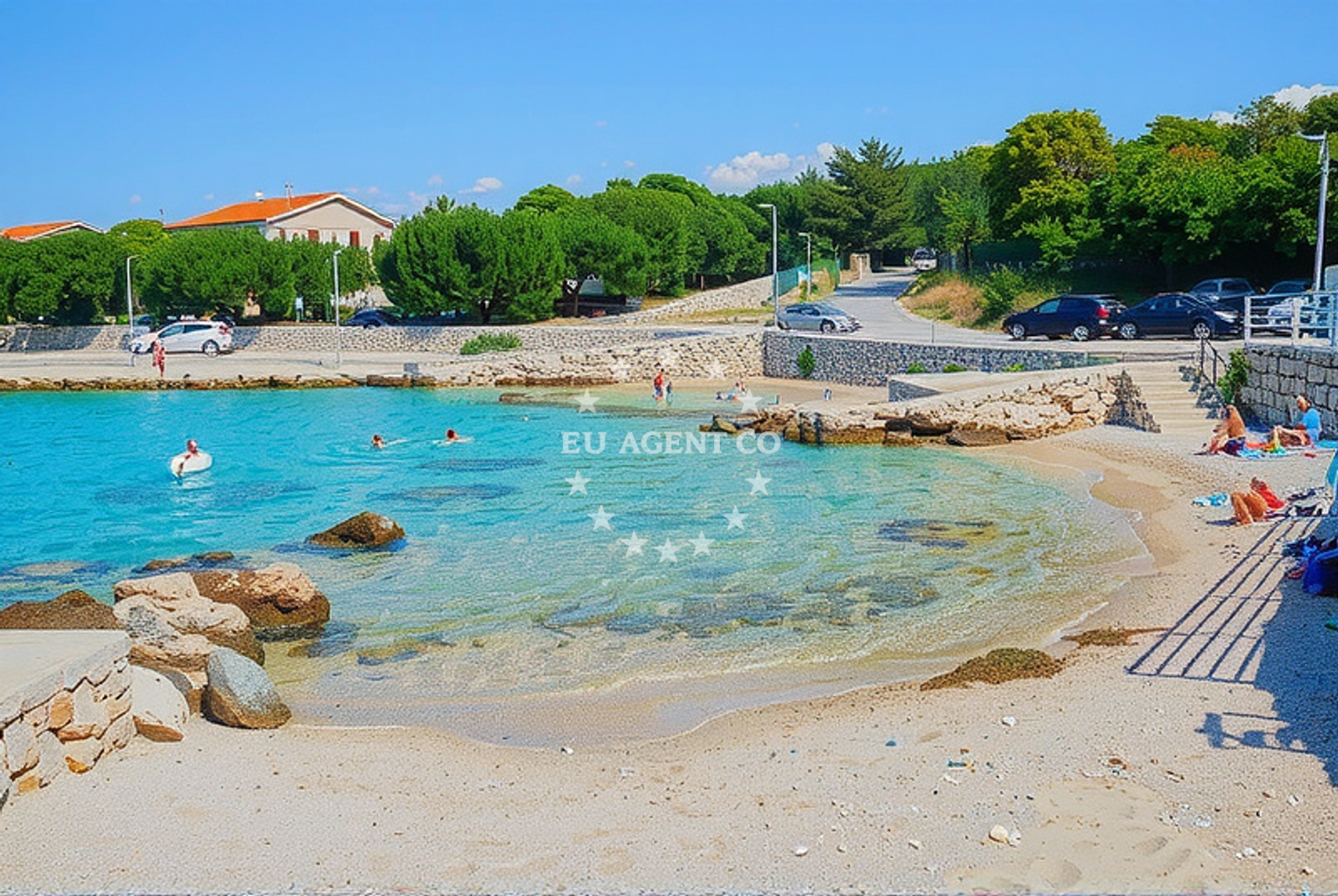 Additional view of Olive Gardens beach in Lun 102, Lun