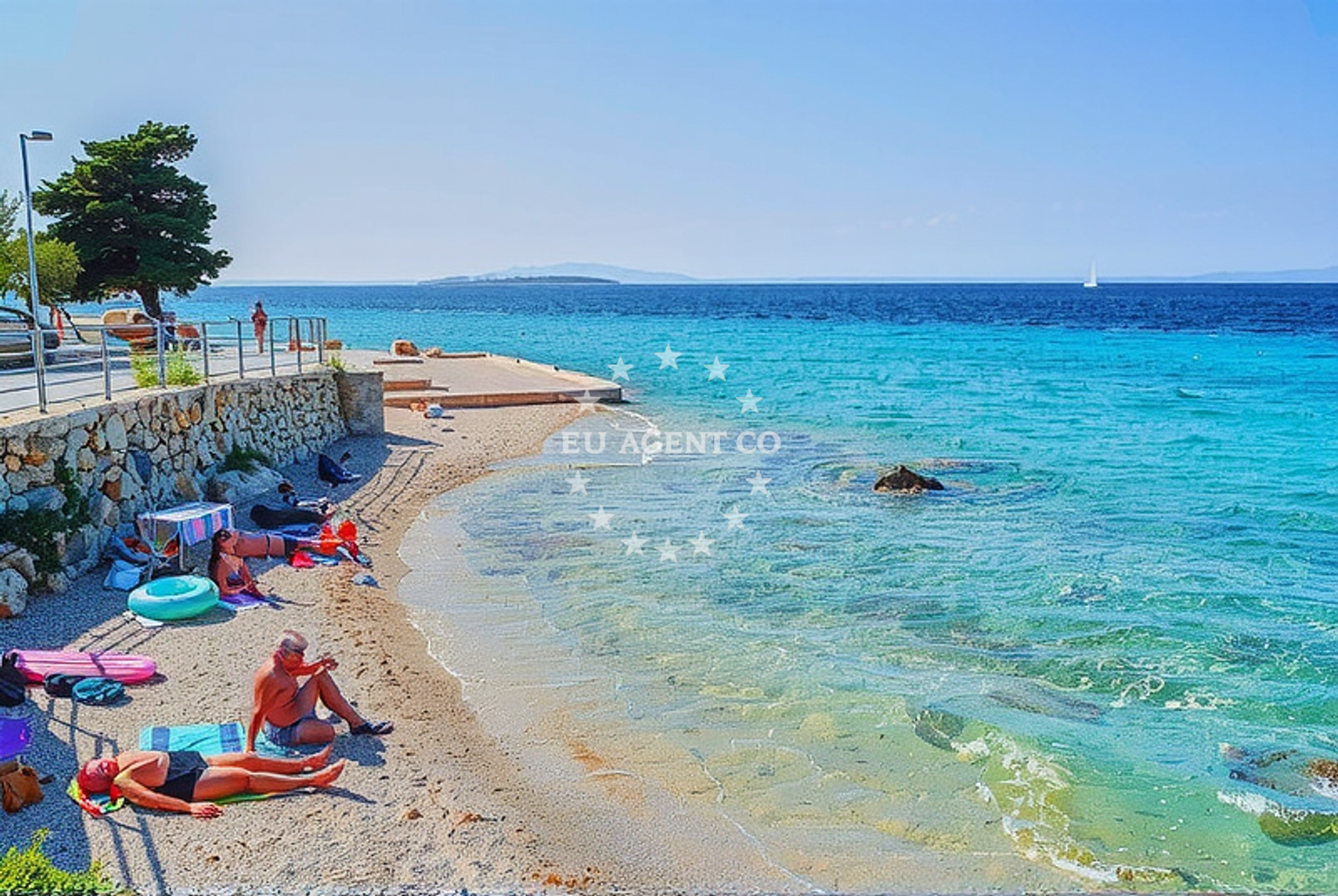 Additional view of Olive Gardens beach in Lun 102, Lun