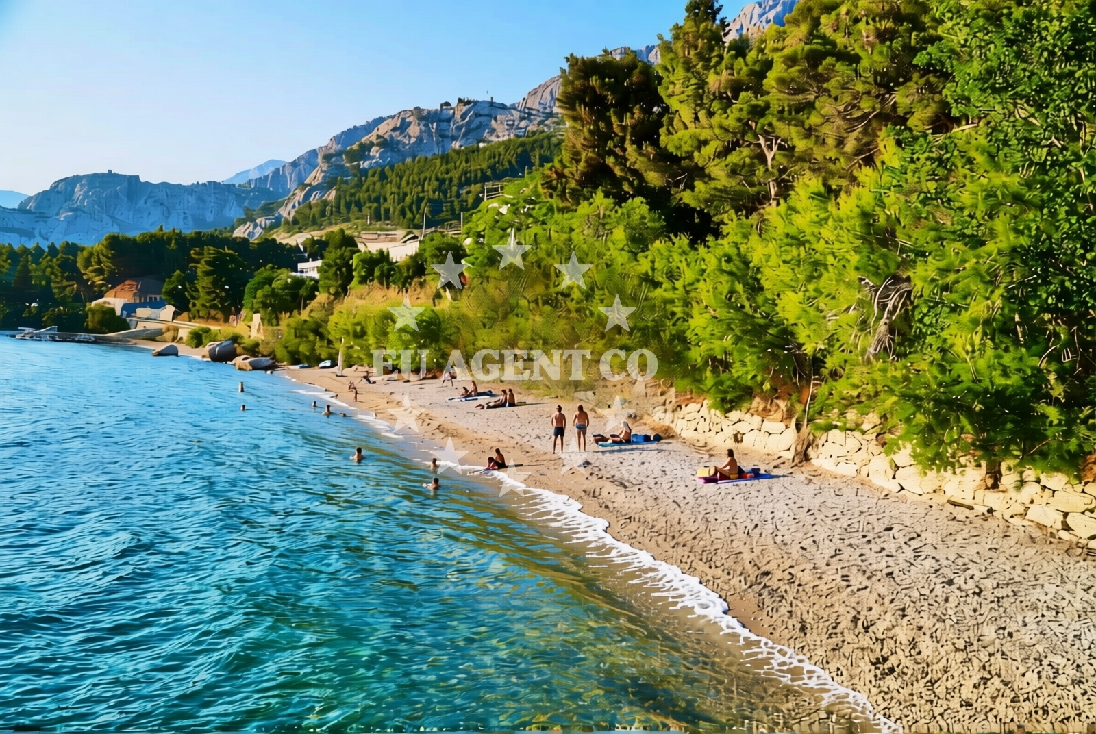 Overview of Omiš: beaches and coves (12) in Omiš