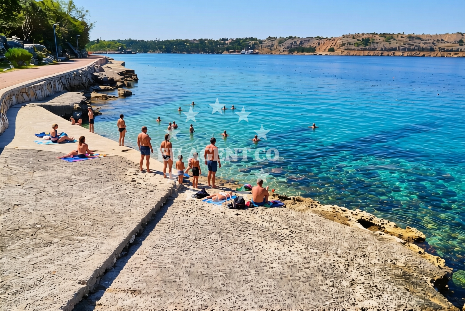 Overview of Omišalj (Krk): beaches and coves (10) in Omišalj (Krk)